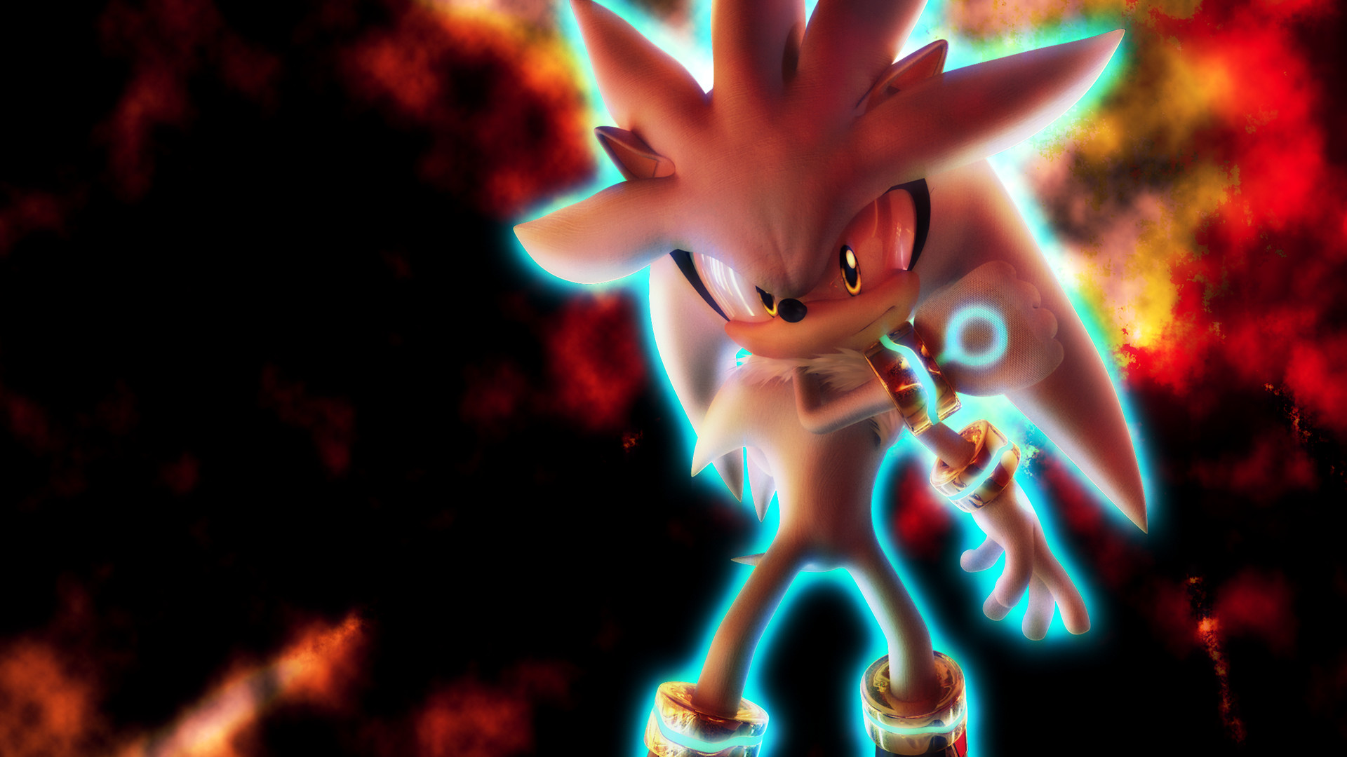 1920x1080 ... Silver the Hedgehog [52] by Light-Rock