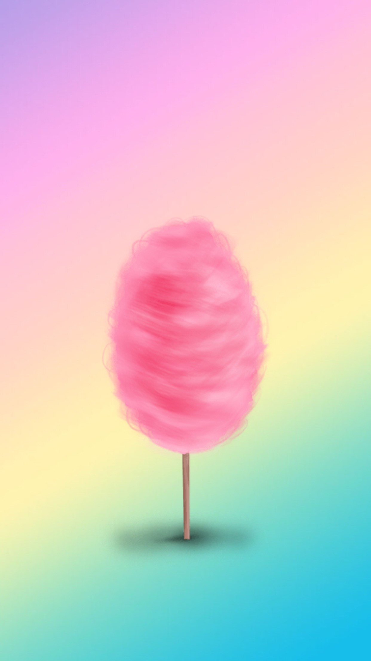 1242x2208 Pastel Wallpaper, Kawaii Wallpaper, Iphone Backgrounds, Iphone Wallpapers,  Prints, Ice, Food, Cotton Candy, Scrapbooks
