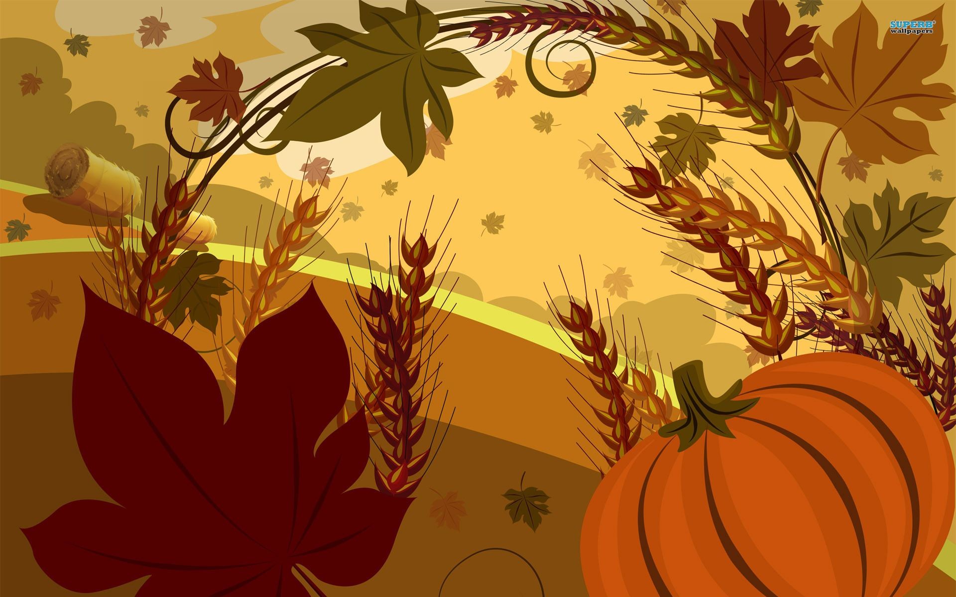 1920x1200 Happy Thanksgiving Wallpaper HD to celebrate Thanksgiving Day