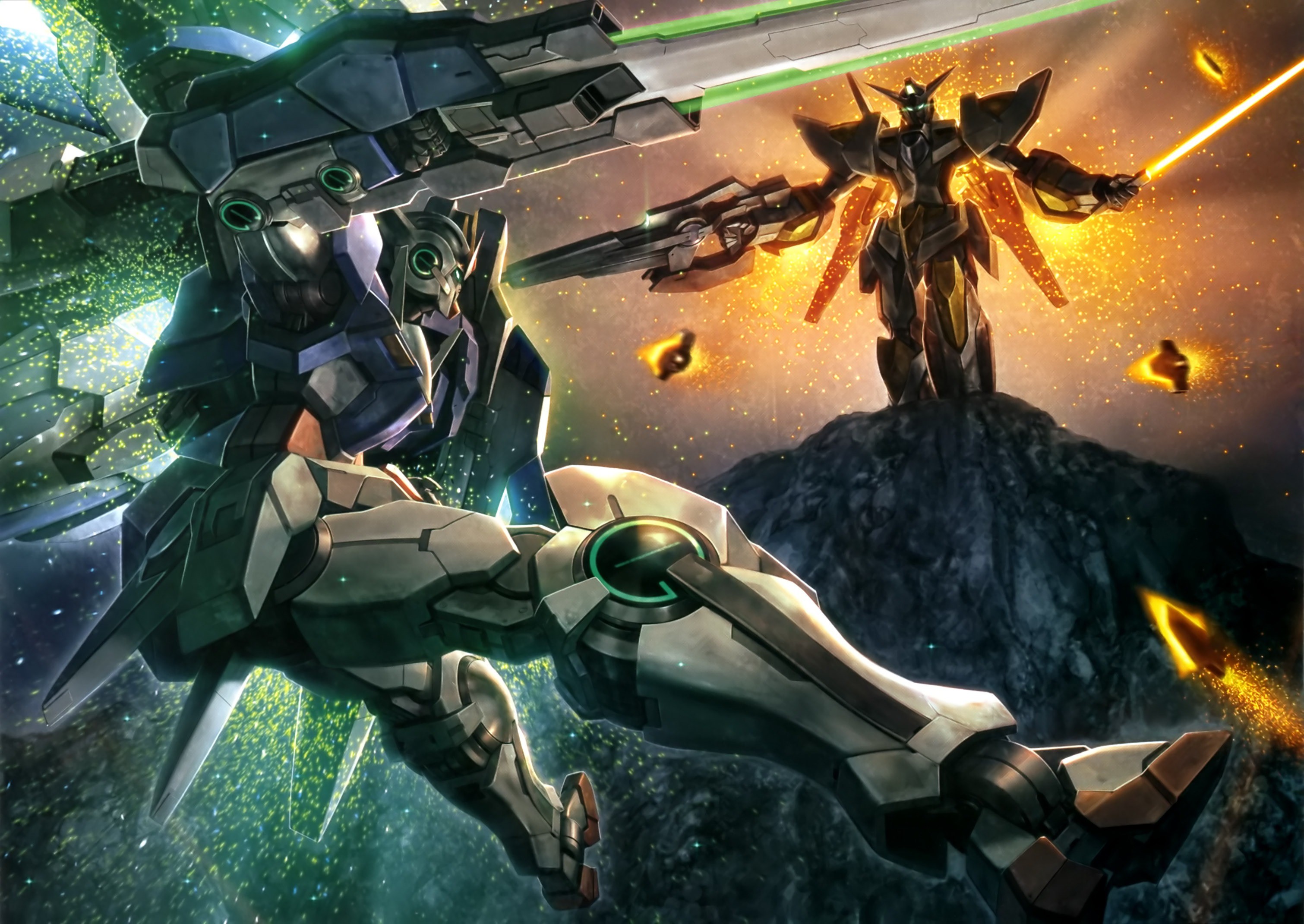 3021x2141 00_Raiser_vs_Reborns_Gundam | gundam illustrations | Pinterest | Gundam and  Anime
