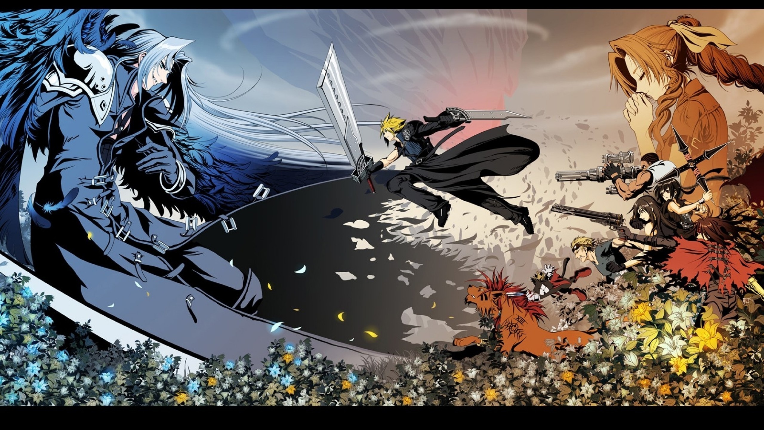 2560x1440 1920x1080 Cloud Strife Vs Sephiroth. UPLOAD. TAGS: Images Sephiroth Final  Fantasy