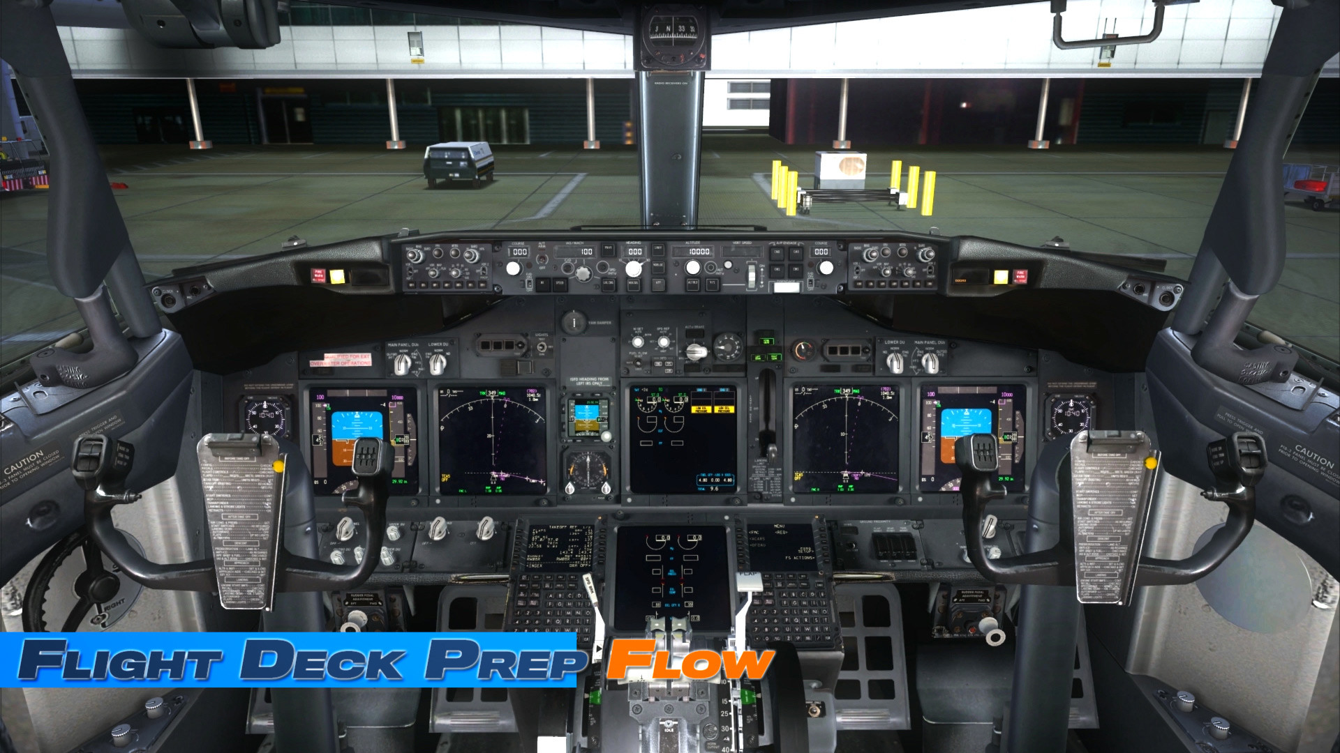 1920x1080 PMDG 737NGX Video Training with FlightWork from Angle of Attack- Hours of  HD video Training