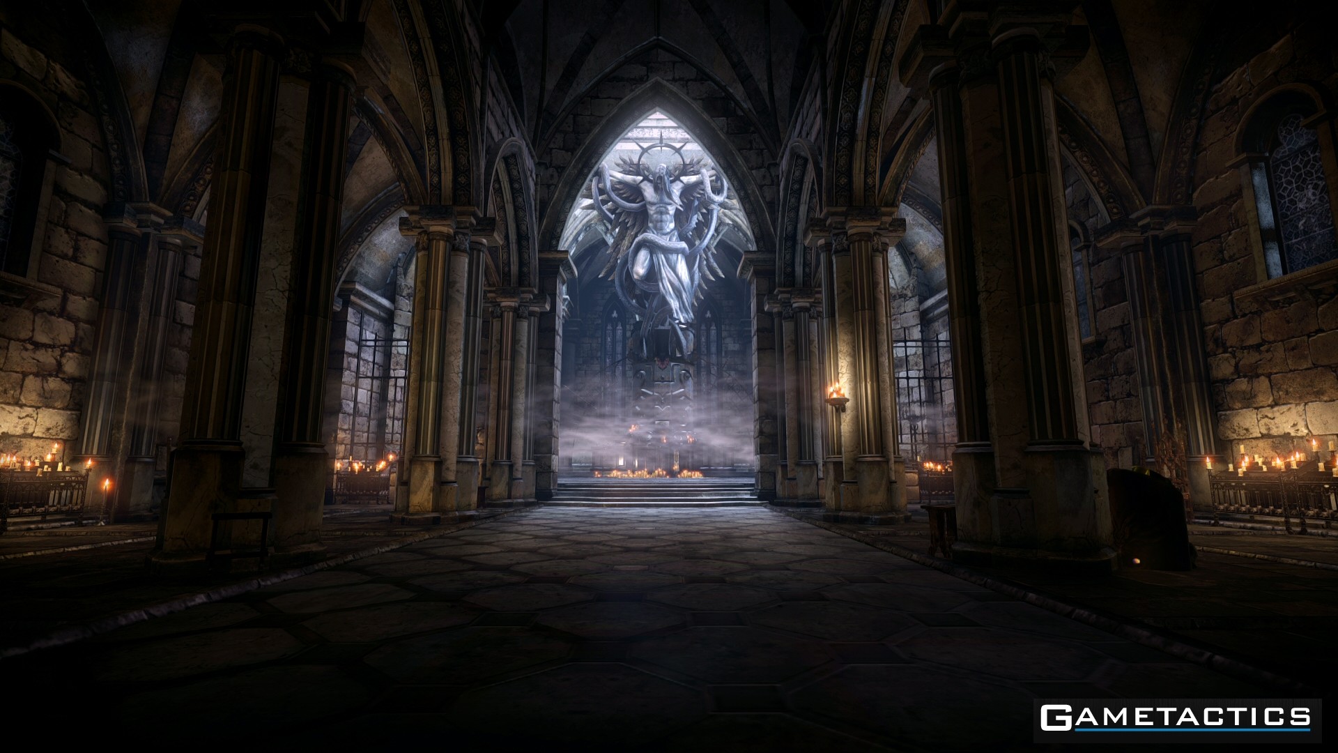 1920x1080 From the dusty corridors of Dracula's labyrinthine castle to the “modern  day” city settings there is a massive amount to explore in Castlevania:  Lords of ...