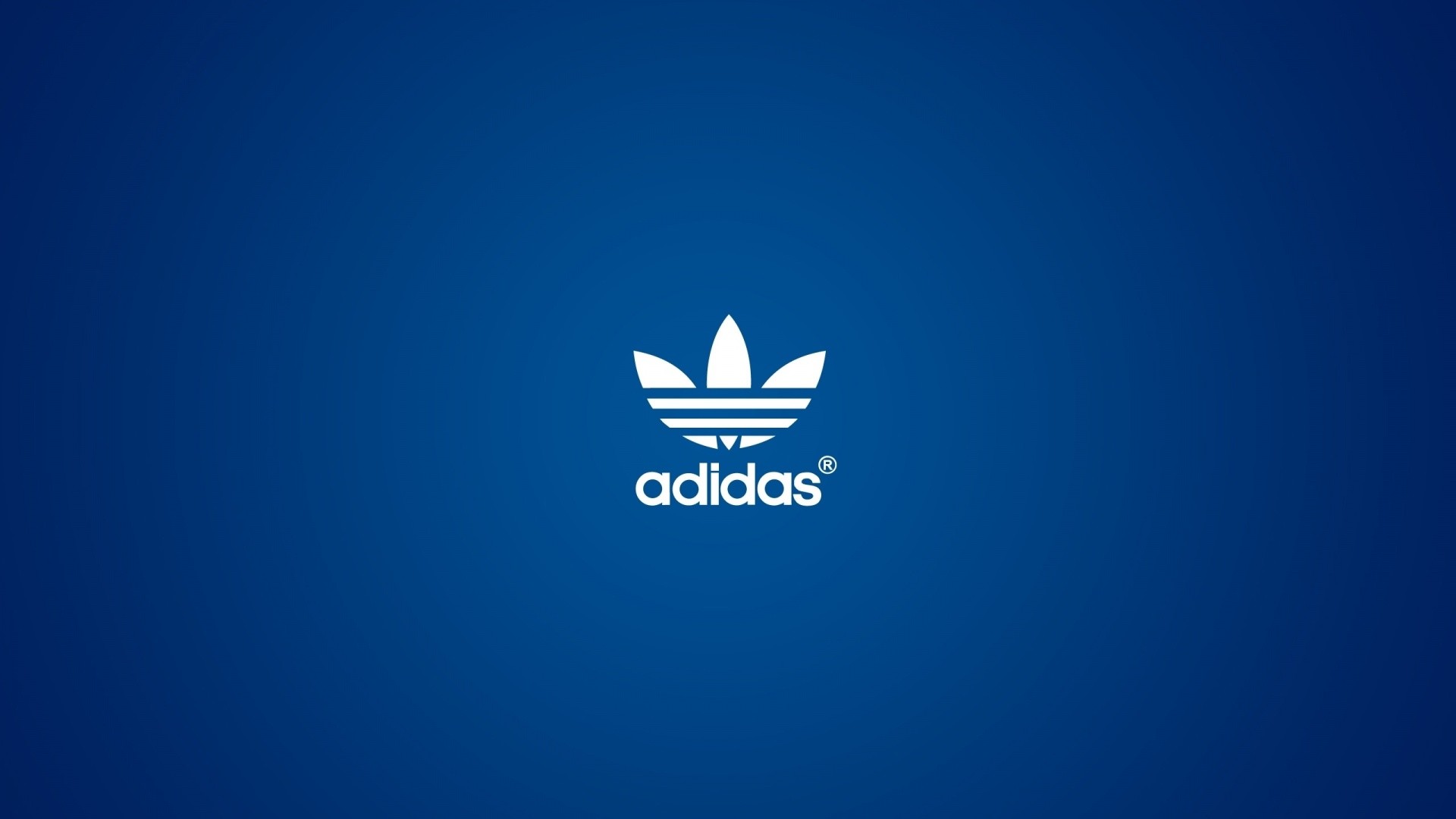 1920x1080 New HD Adidas Blue Logo Wallpaper