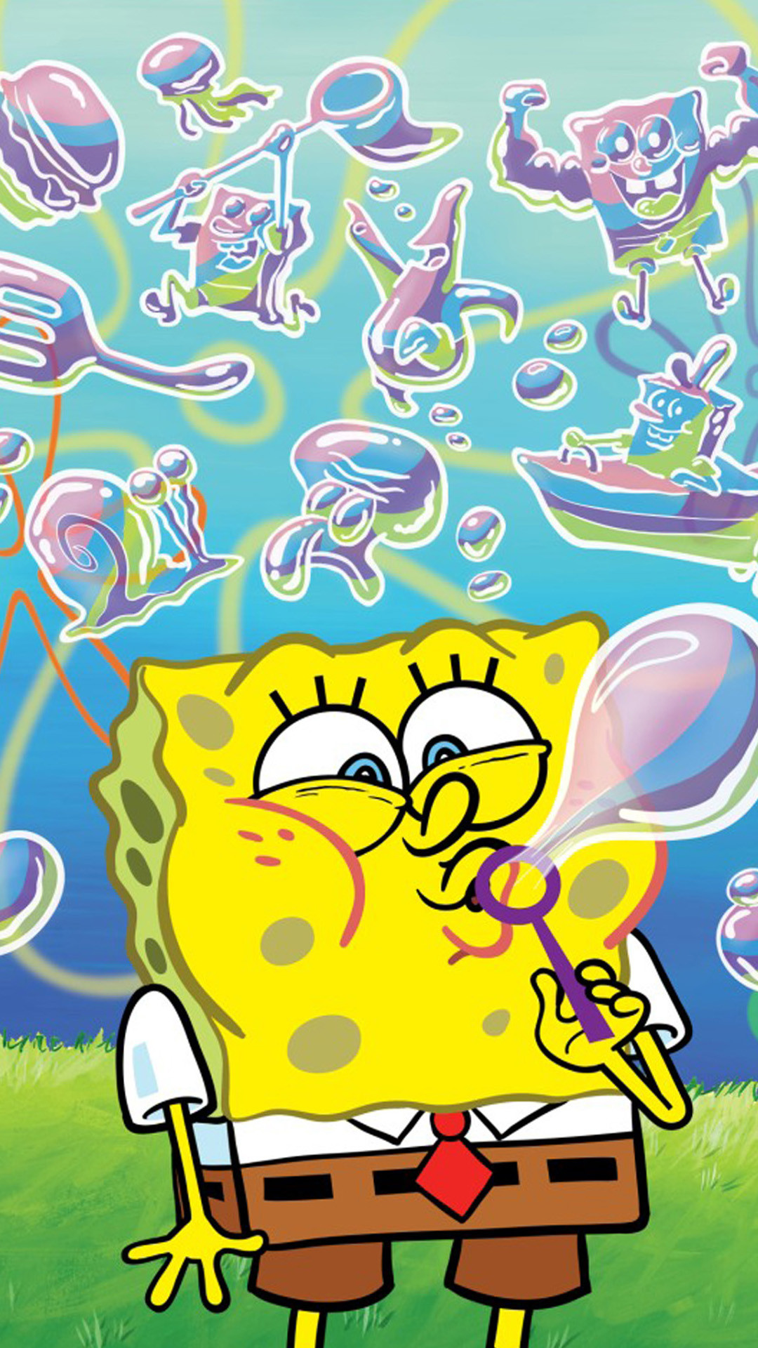 1080x1920 SpongeBob 3 LG G2 Wallpapers