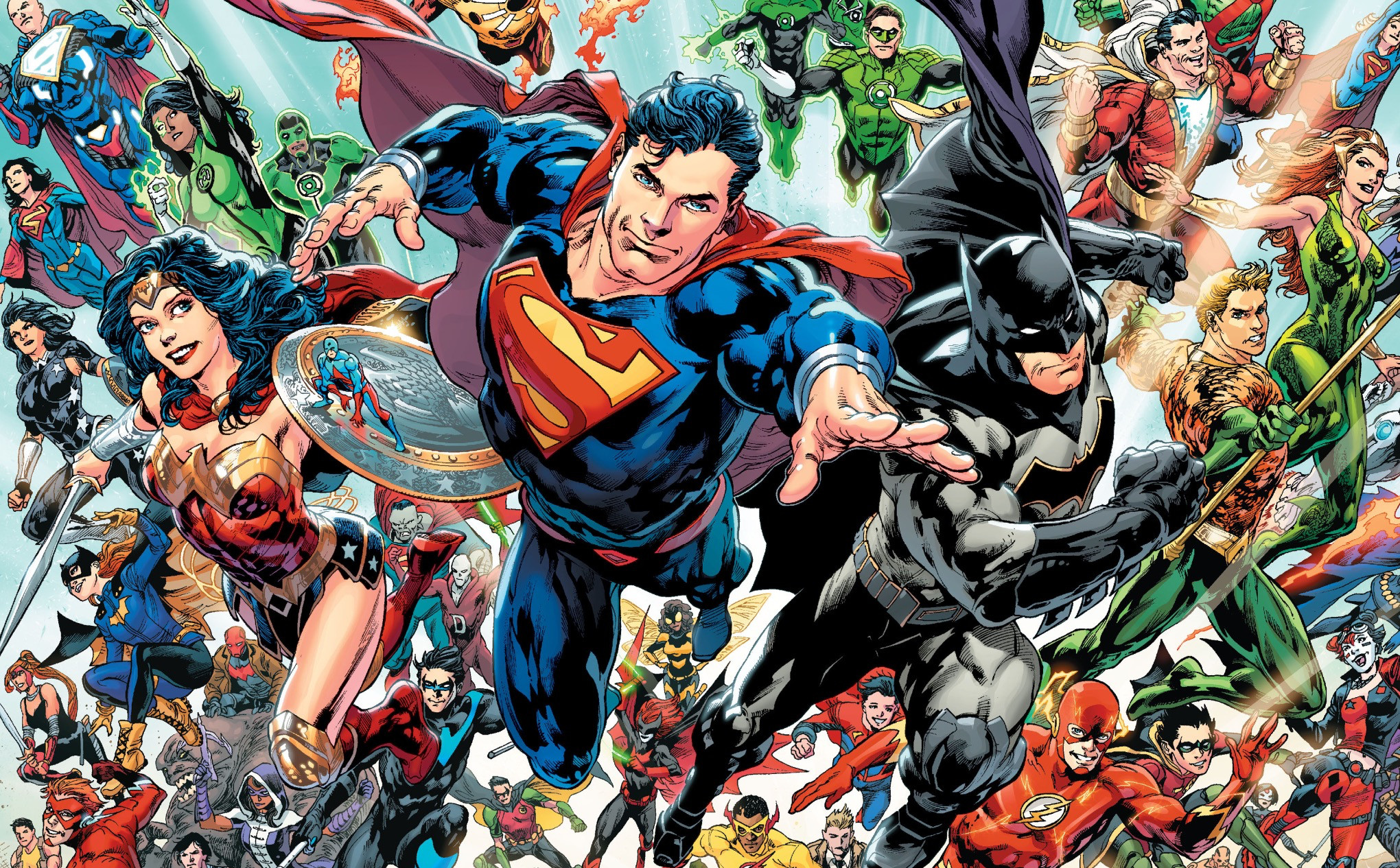 2040x1265 DC Heroes (50 Wallpapers)
