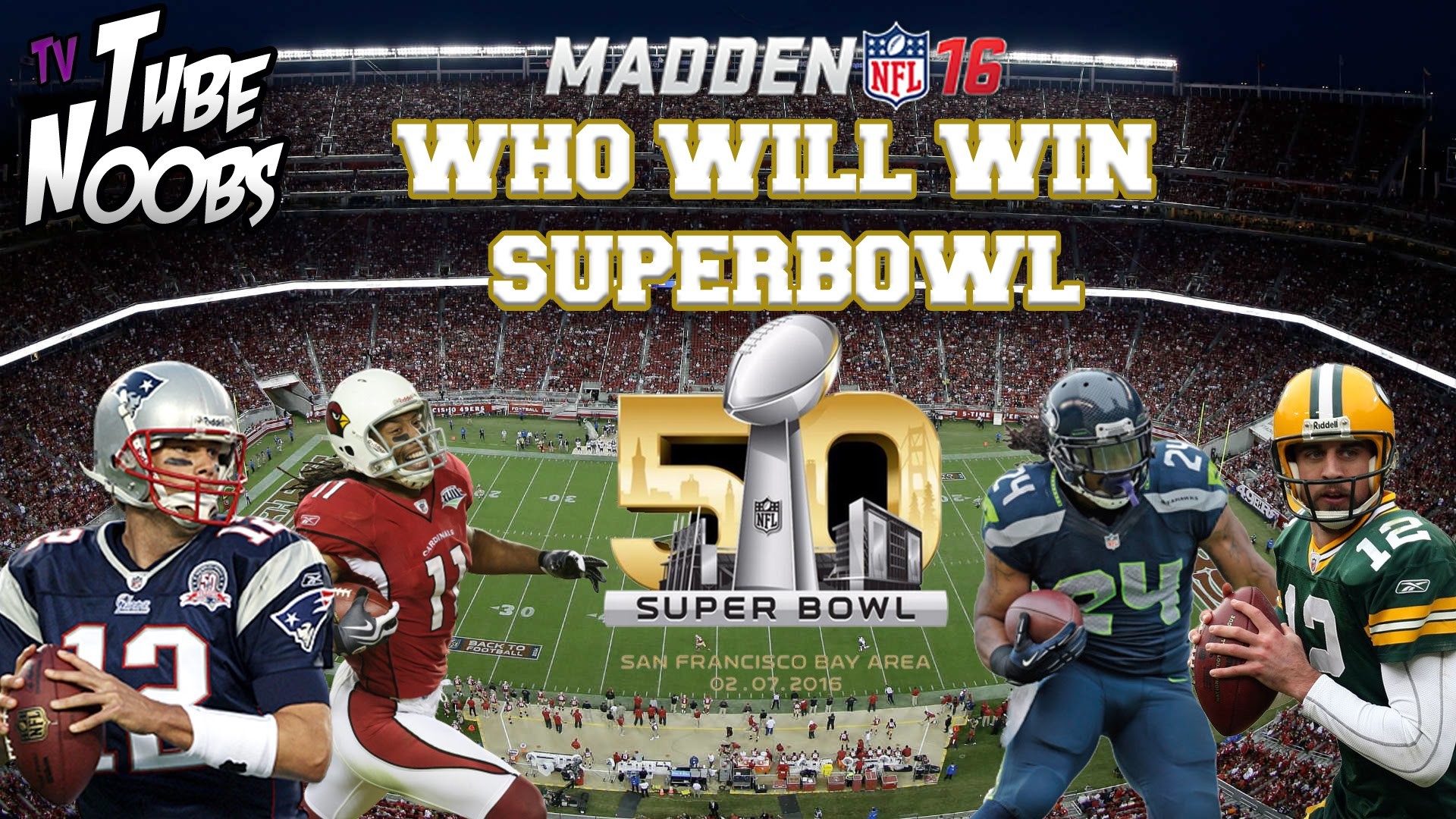 1920x1080 WHO WILL WIN SUPER BOWL 50 - Promo MADDEN 16 - Who will win the Super Bowl  in Madden? - TNTV
