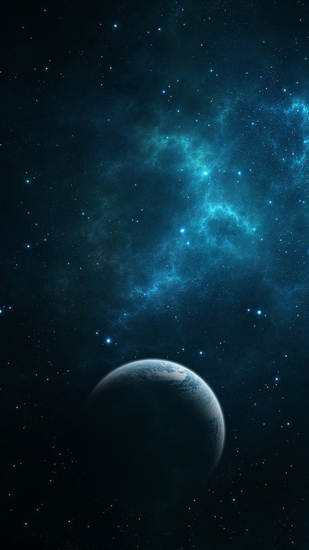 1080x1920 Dark Blue Space Wallpapers for Galaxy S5