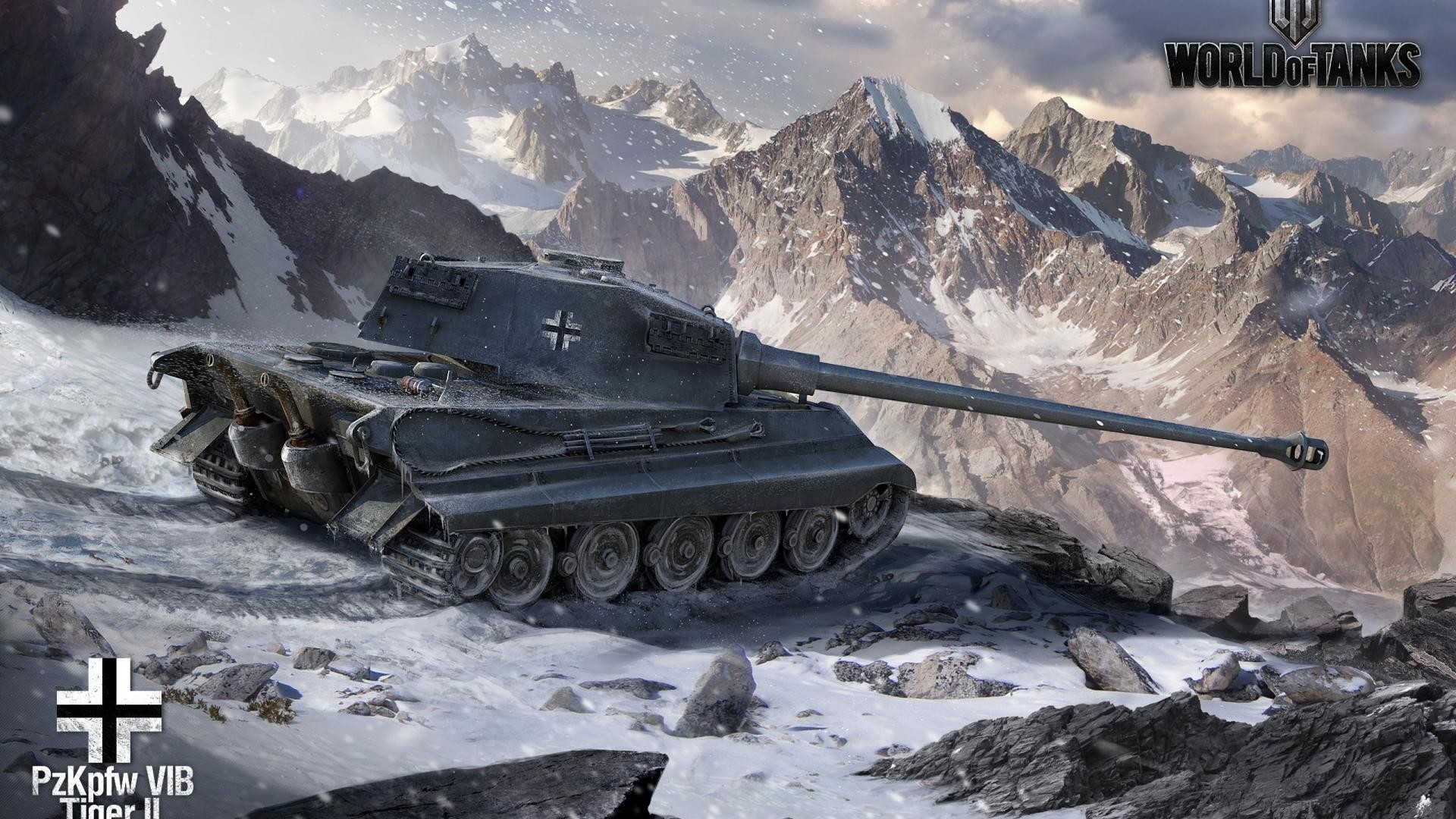 1920x1080 winter-world-of-tanks-tiger-ii-pzkpfw-vib--27410.jpg (1920Ã1080) |  Die Wehrmacht und Ihre Fahrzeuge | Pinterest | Hd wallpaper
