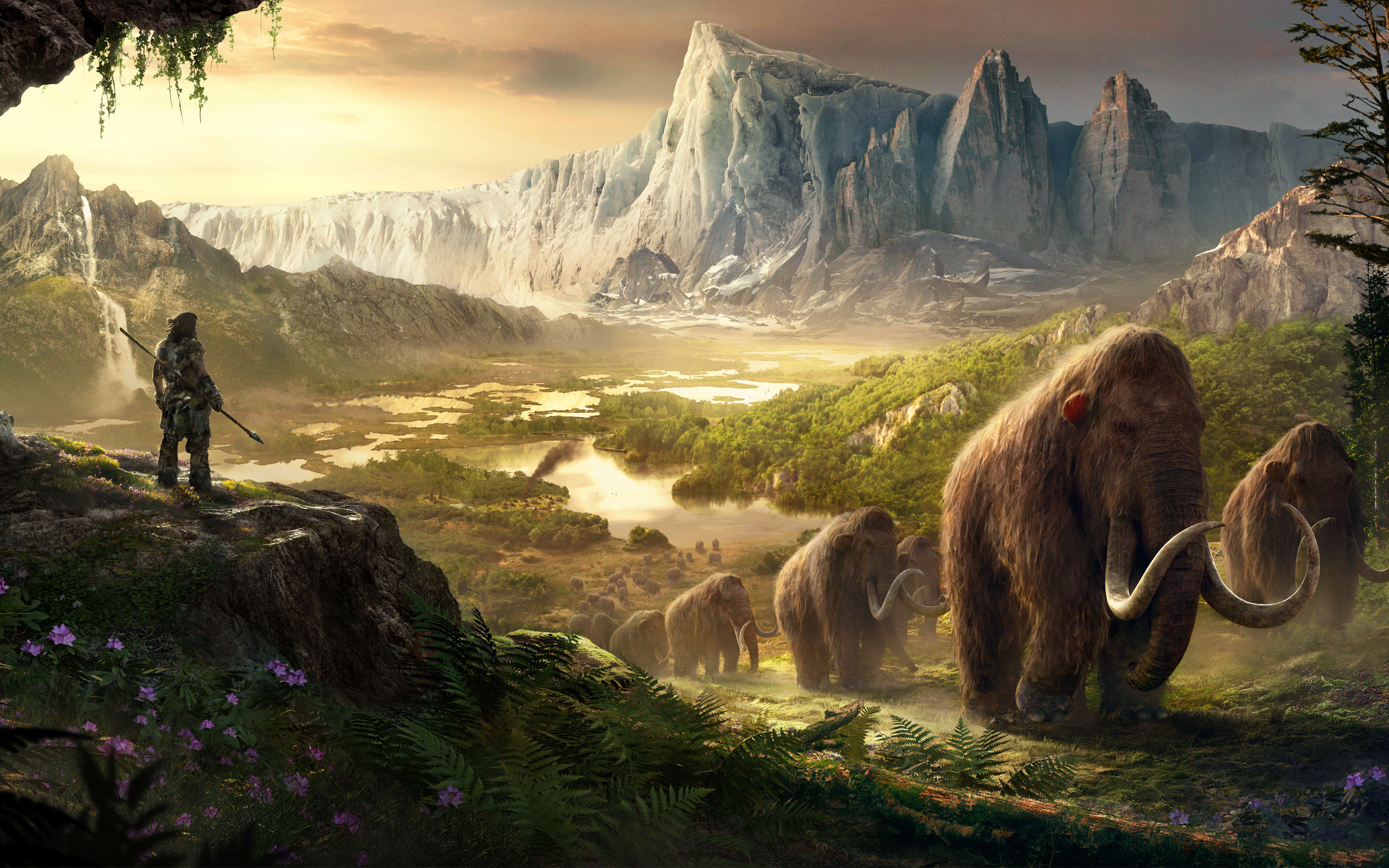2880x1800 Takkar Mammoths Far Cry Primal
