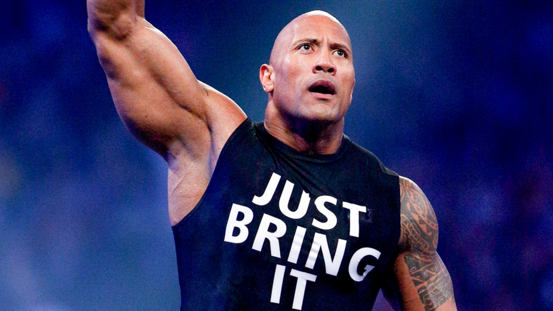 1920x1080 The Rock returns to WWE 'Raw,' lays the smackdown on The New Day | WWE |  Sporting News