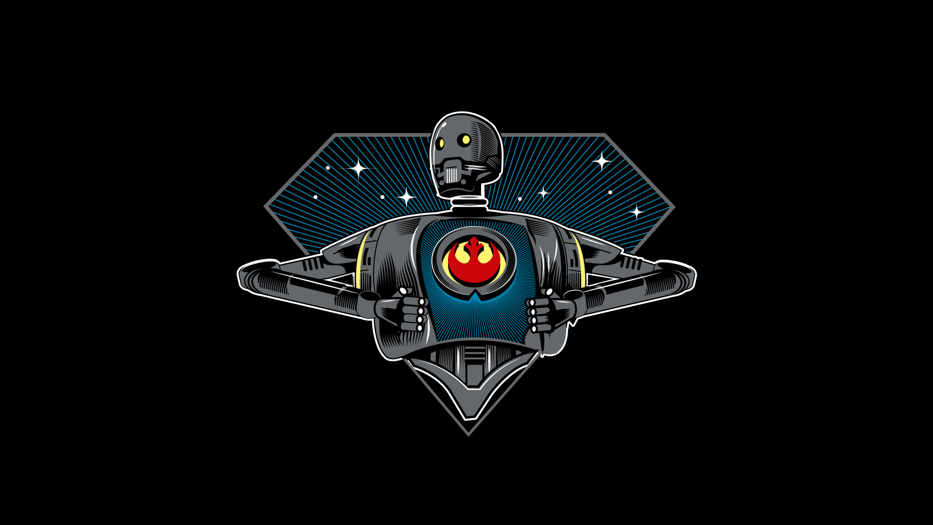 1920x1080 General  K-2SO Star Wars robot Rebel Alliance