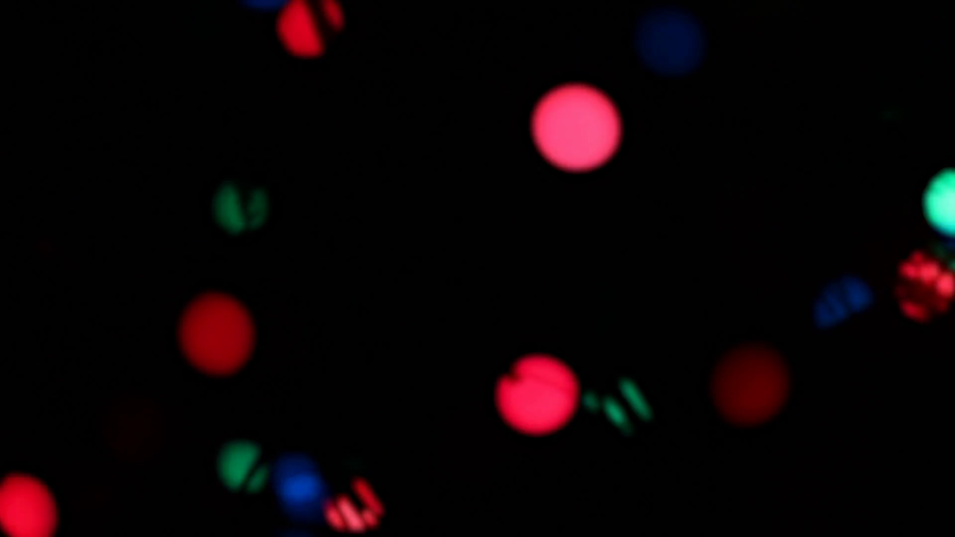 1920x1080 Defocused blinking Christmas lights on dark background Stock Video Footage  - Storyblocks Video