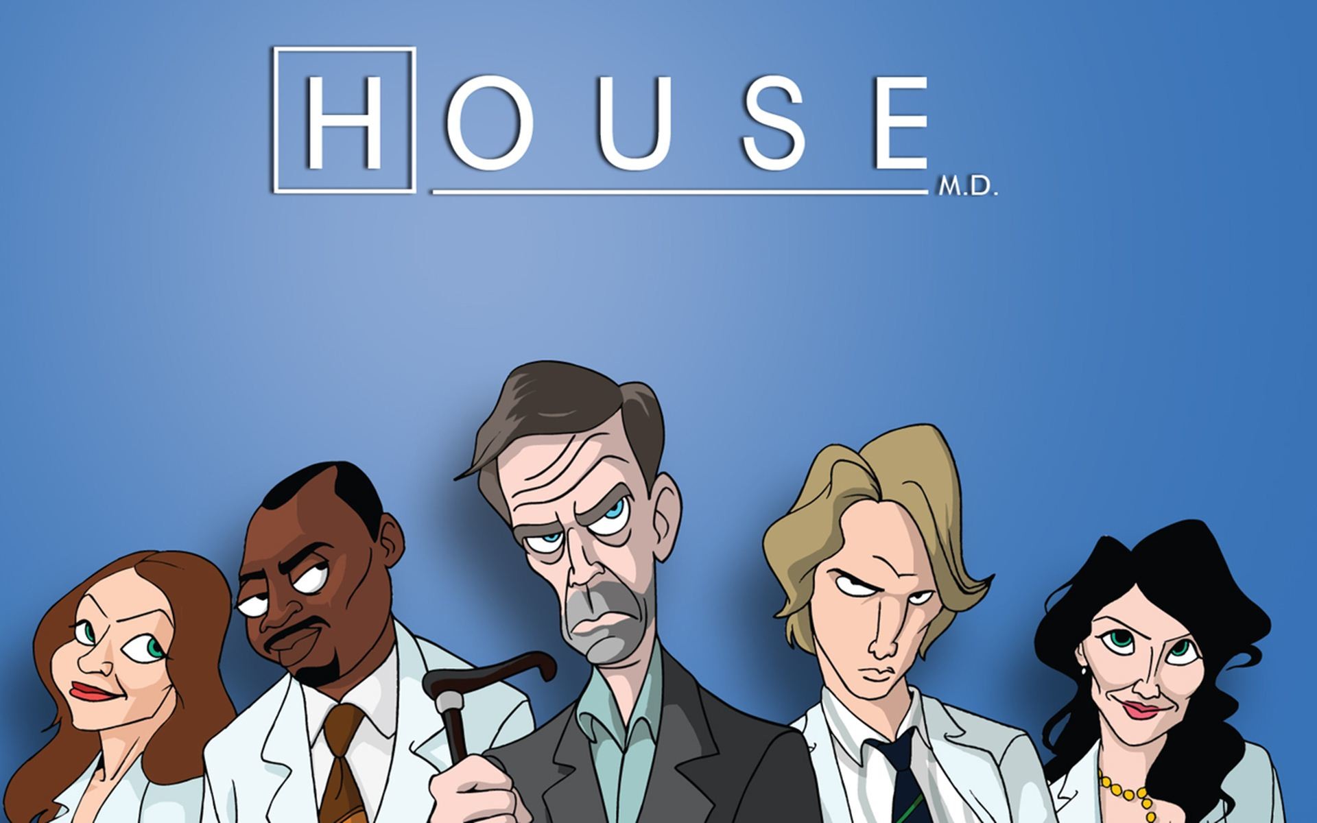1920x1200 House TV Series | Homepage Â» TV Series Â» House Â» House TV Show Animated  Wallpaper