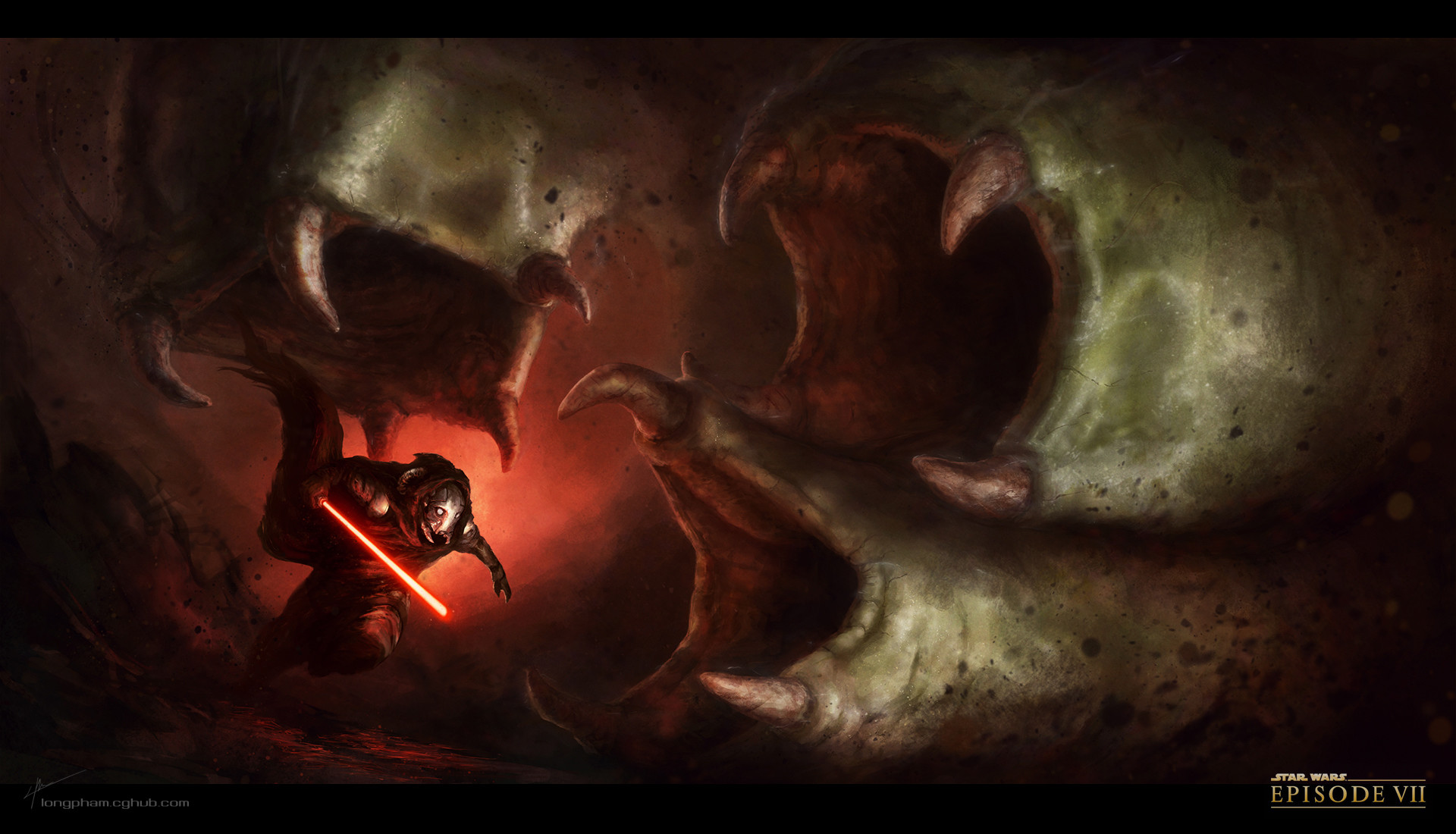 1920x1100 ... Sith lord escape by Long-Pham