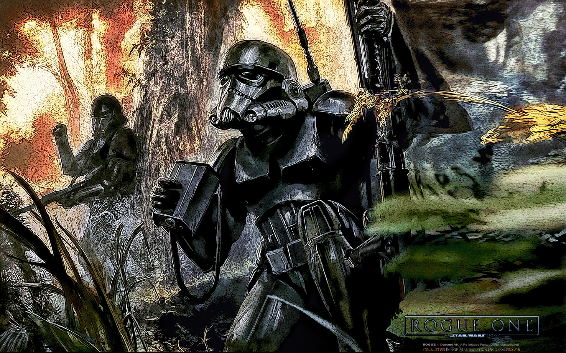 1920x1200 ... STAR WARS FANART: ROGUE ONE: SHADOWTROOPERS by CSuk-1T