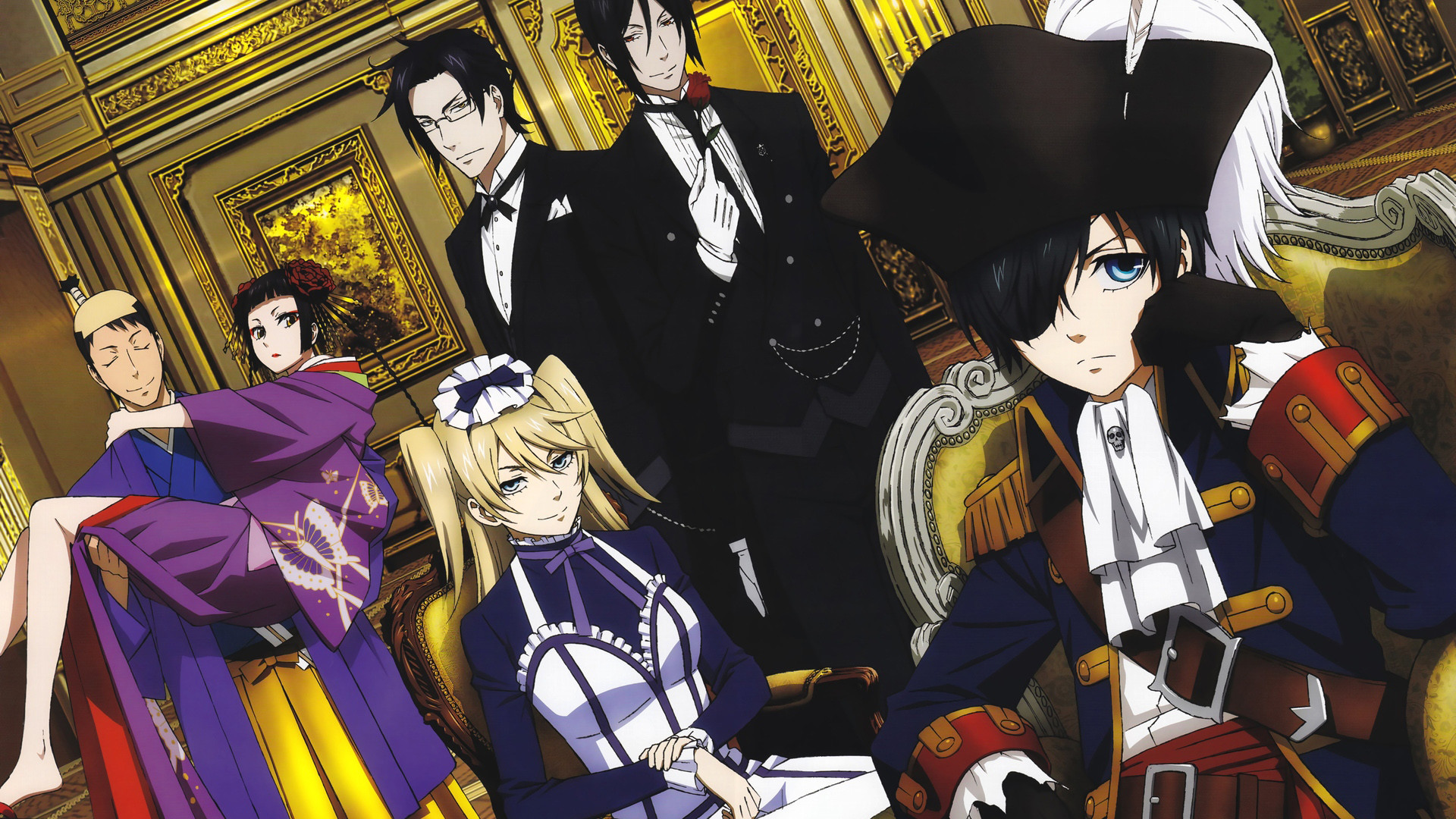1920x1080 Tags: black butler ...