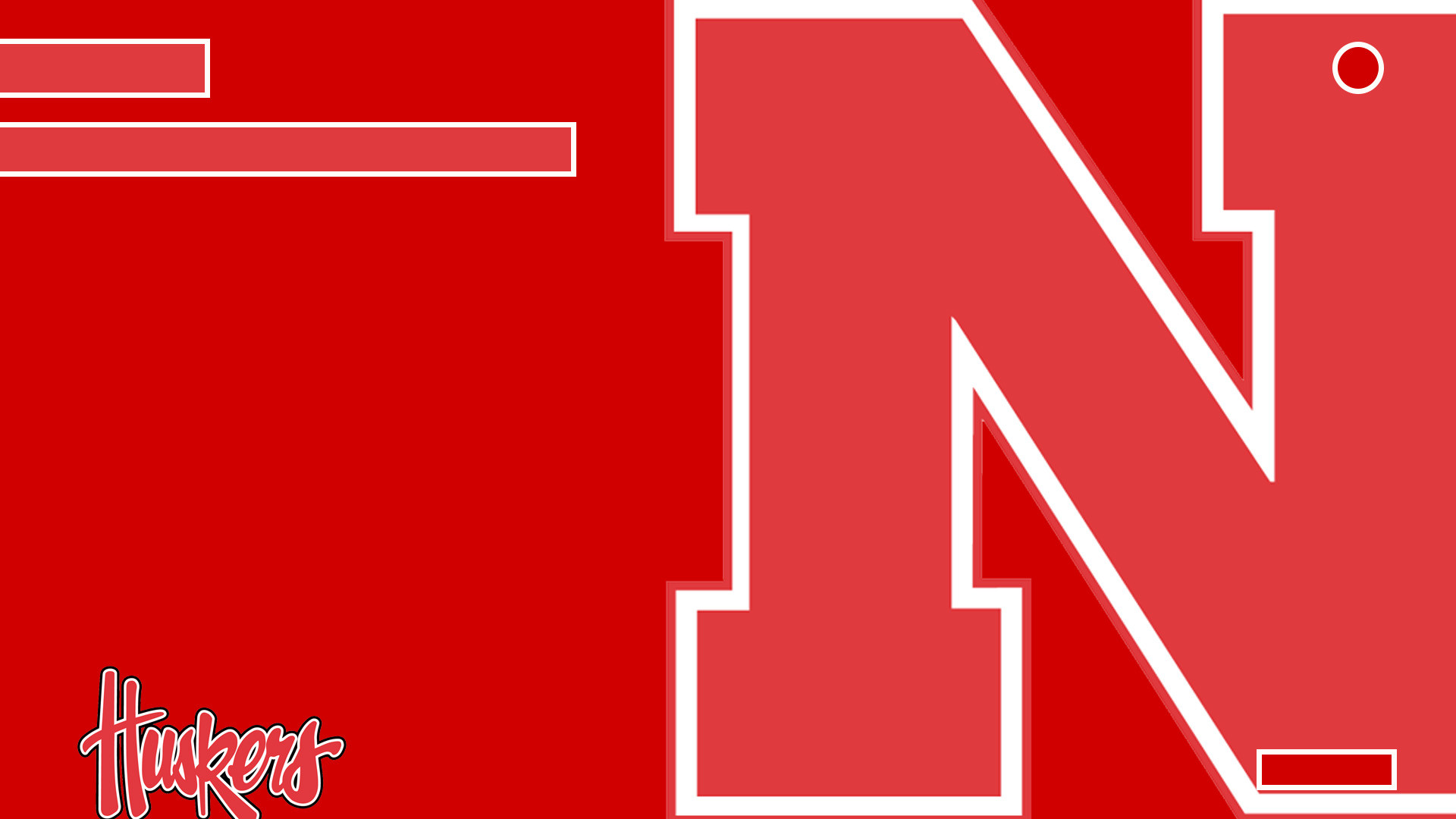 1920x1080 Huskers background for the Xbox One.