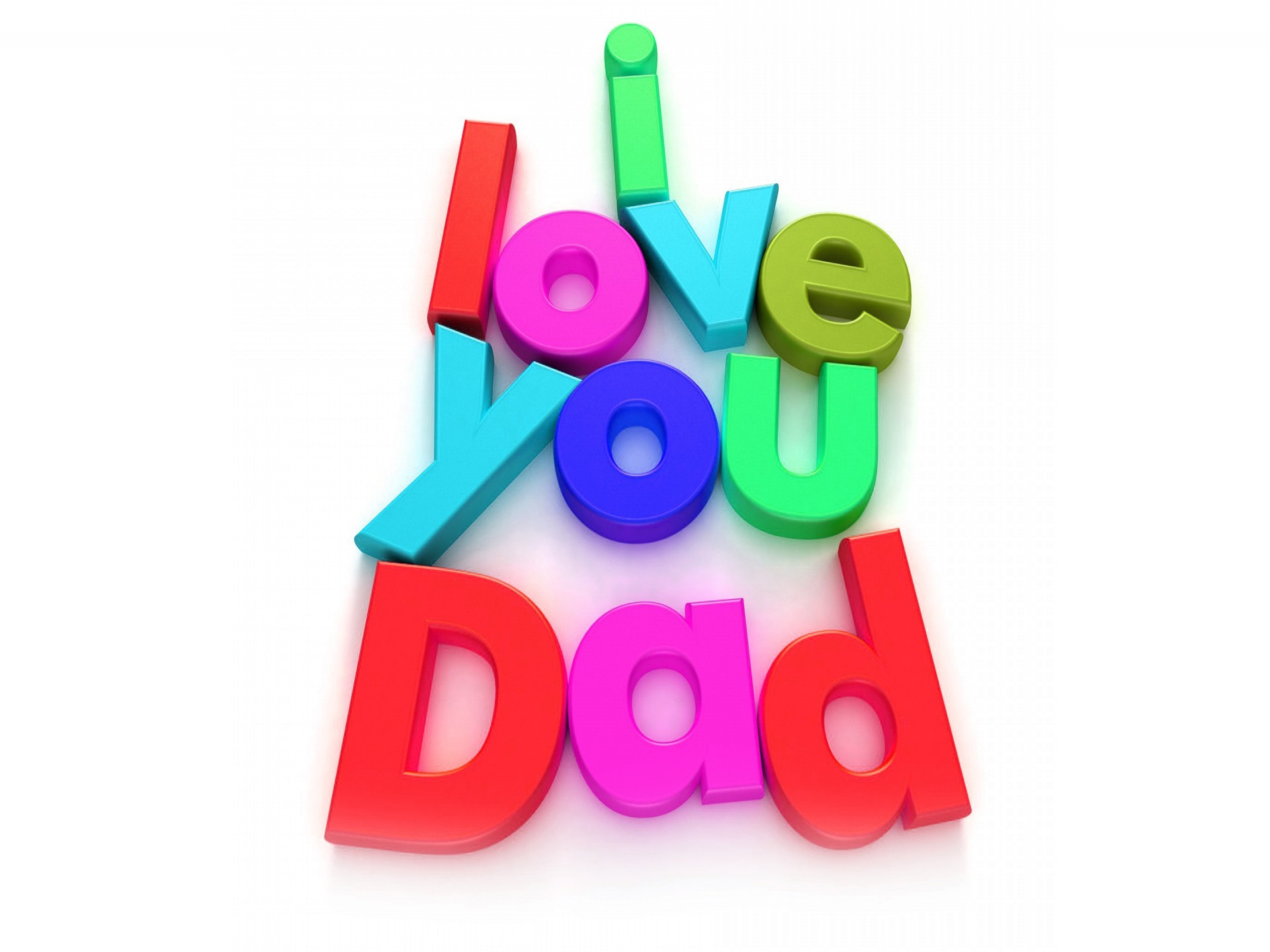 1920x1440 I Love You Dad Fathers Day Wallpaper