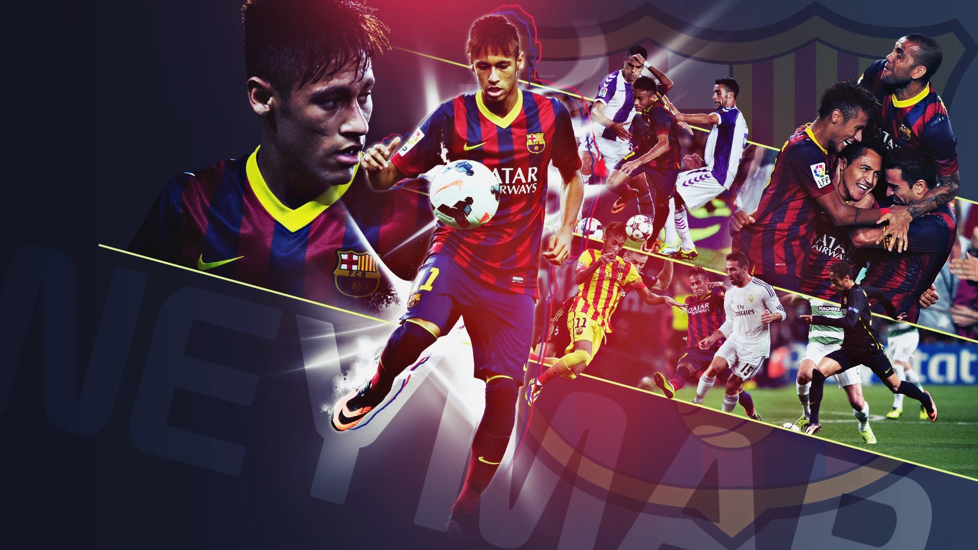 1920x1080 Best FC Barcelona Vs Real Madrid Neymar – FC Barcelona Wallpaper HD 2017  DND2