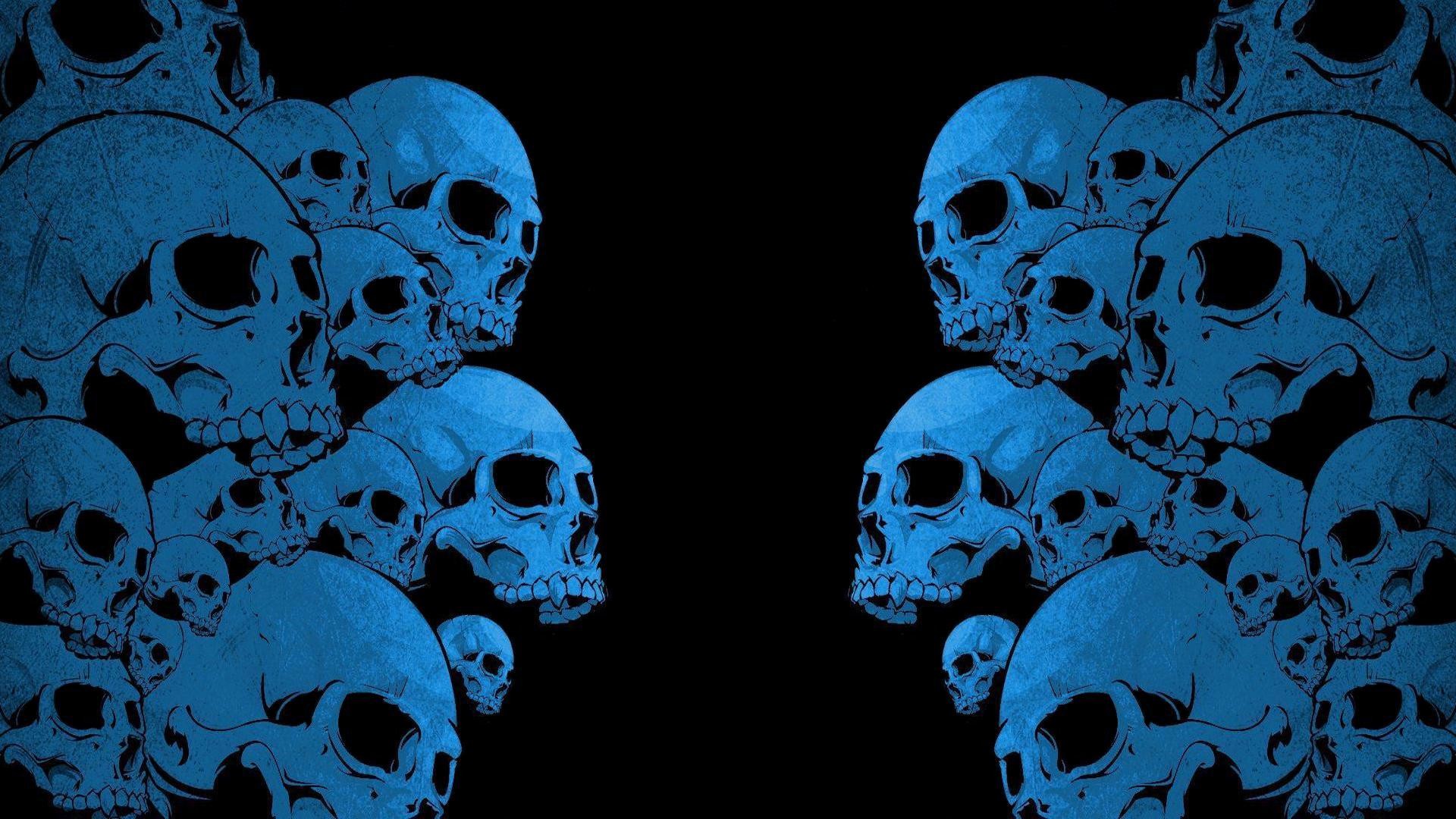 1920x1080 Red-And-Black-Skull-Group-wallpaper-wp6409001
