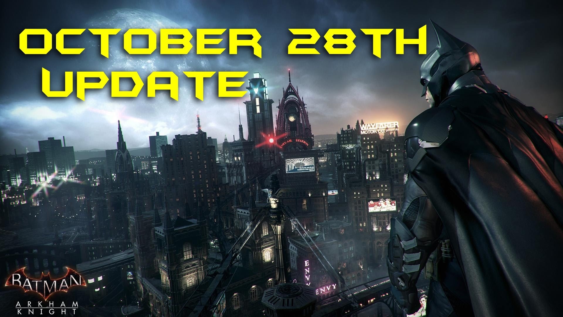 1920x1080 Batman: Arkham Knight October 28th Update | GTX 970 OC & i7 6700k | 1080p  GameWorks OFF & ON - YouTube