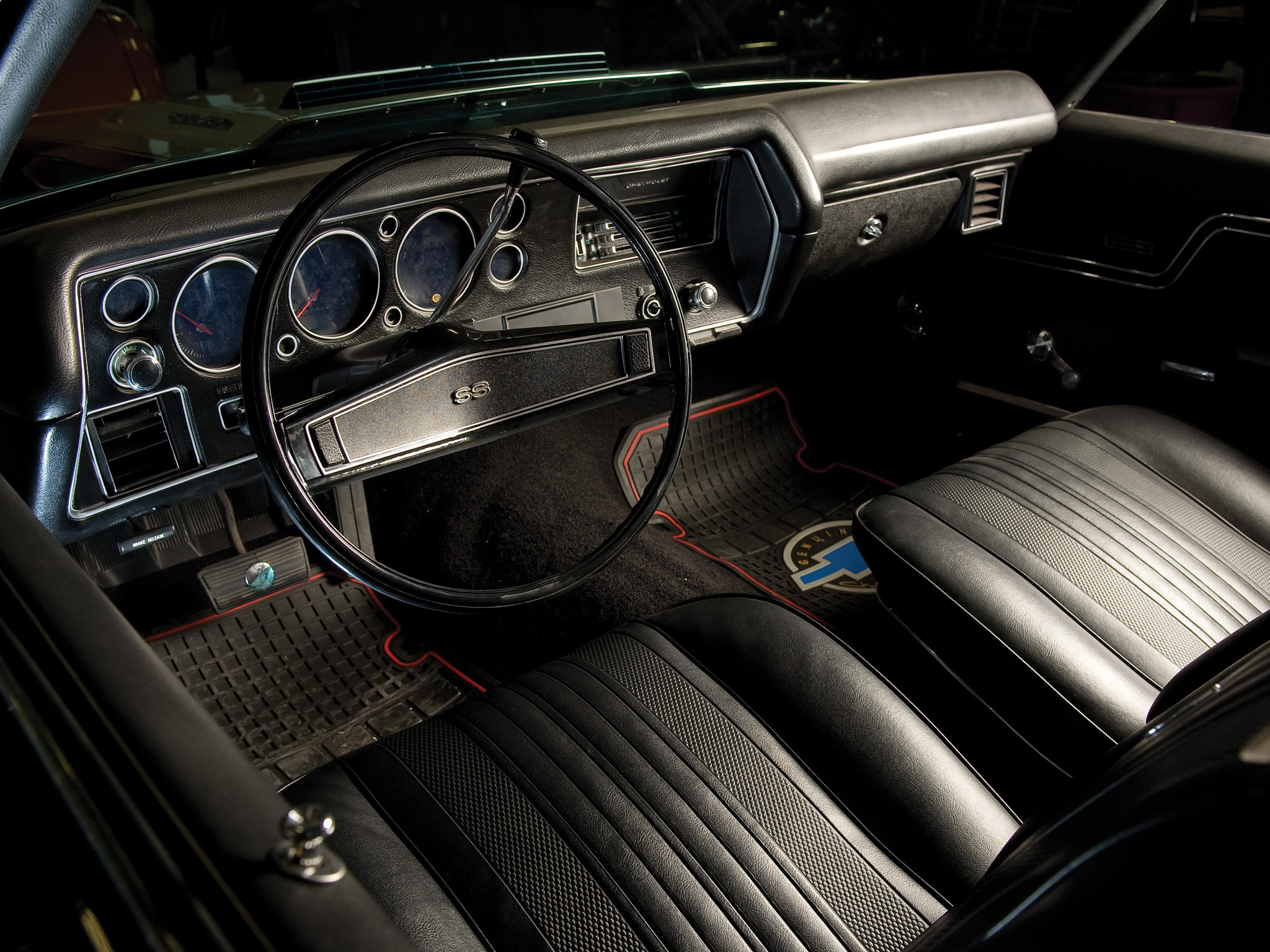 2048x1536 1970 Chevrolet Chevelle S-S 454 LS6 Convertible NHRA Super-Stock drag  racing race hot rod rods muscle classic interior f wallpaper |  |  117857 | ...