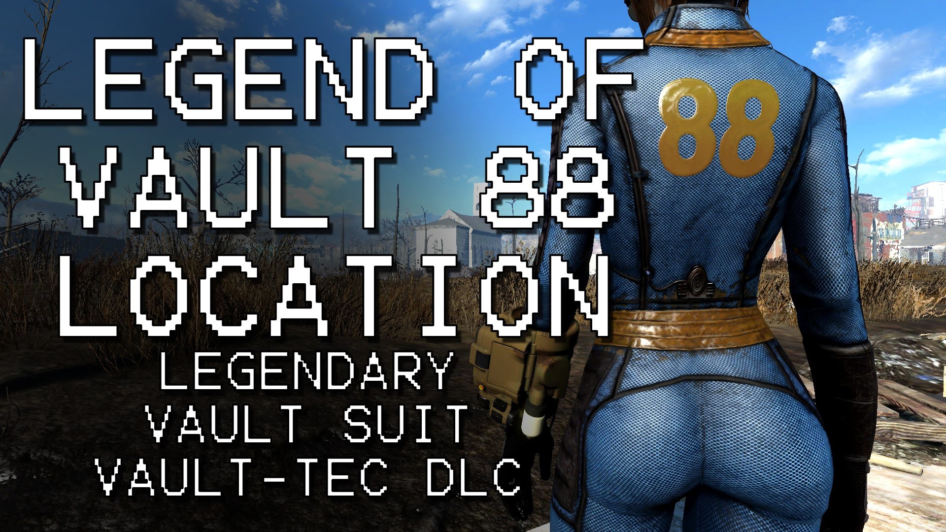 1920x1080 Fallout 4 - Legend of Vault 88 - Legendary Vault Suit Location (Vault-Tec  DLC) - YouTube
