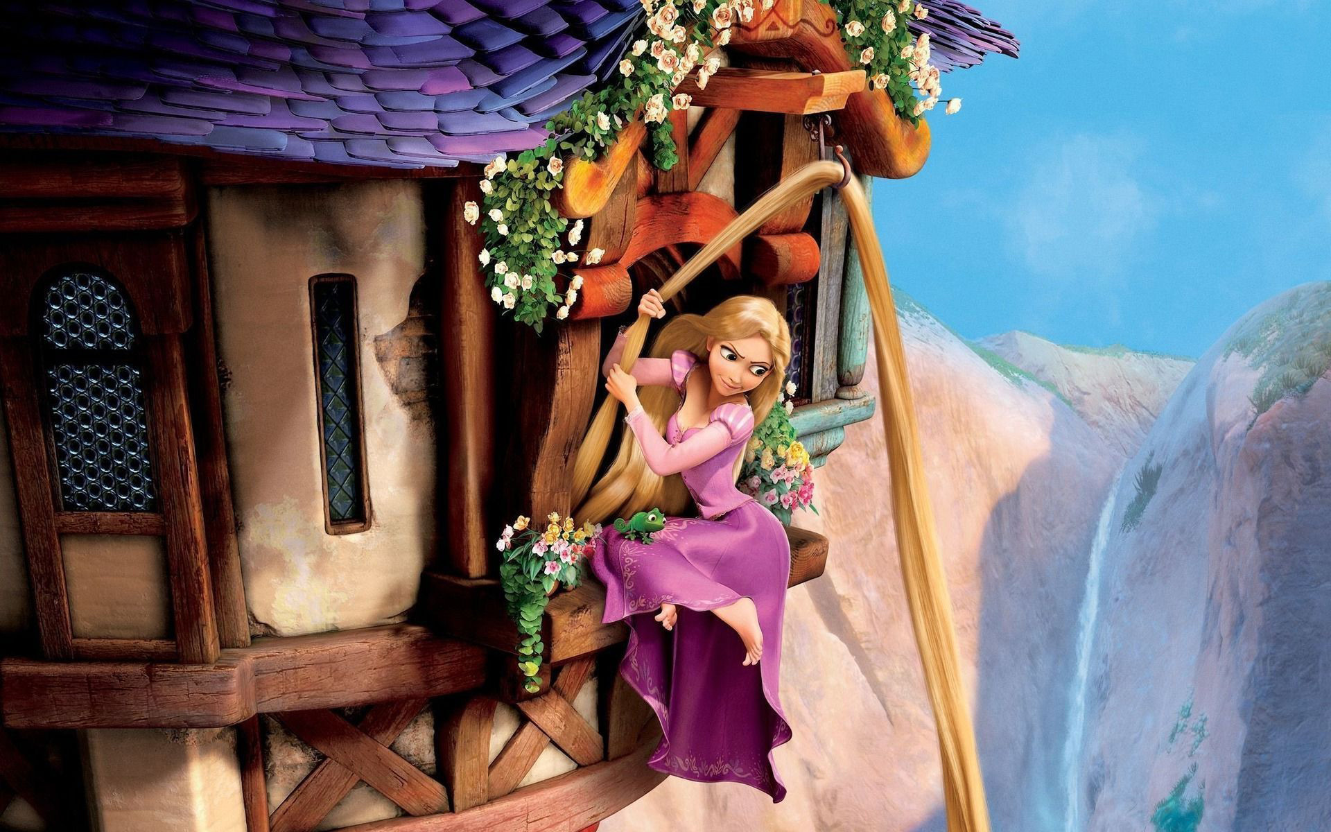 1920x1200 Rapunzel Tangled Cartoon Movie Wallpapers