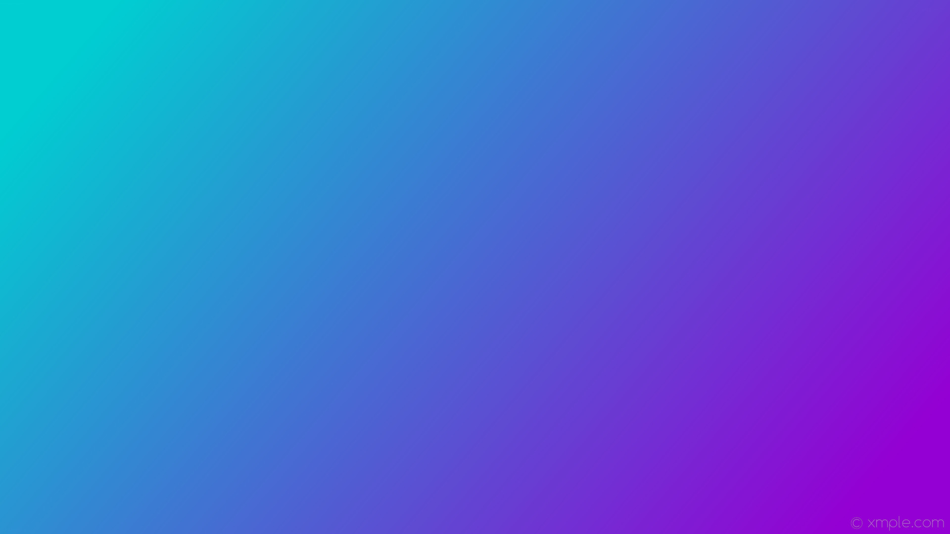 1920x1080 wallpaper gradient purple blue linear dark violet dark turquoise #9400d3  #00ced1 345Â°