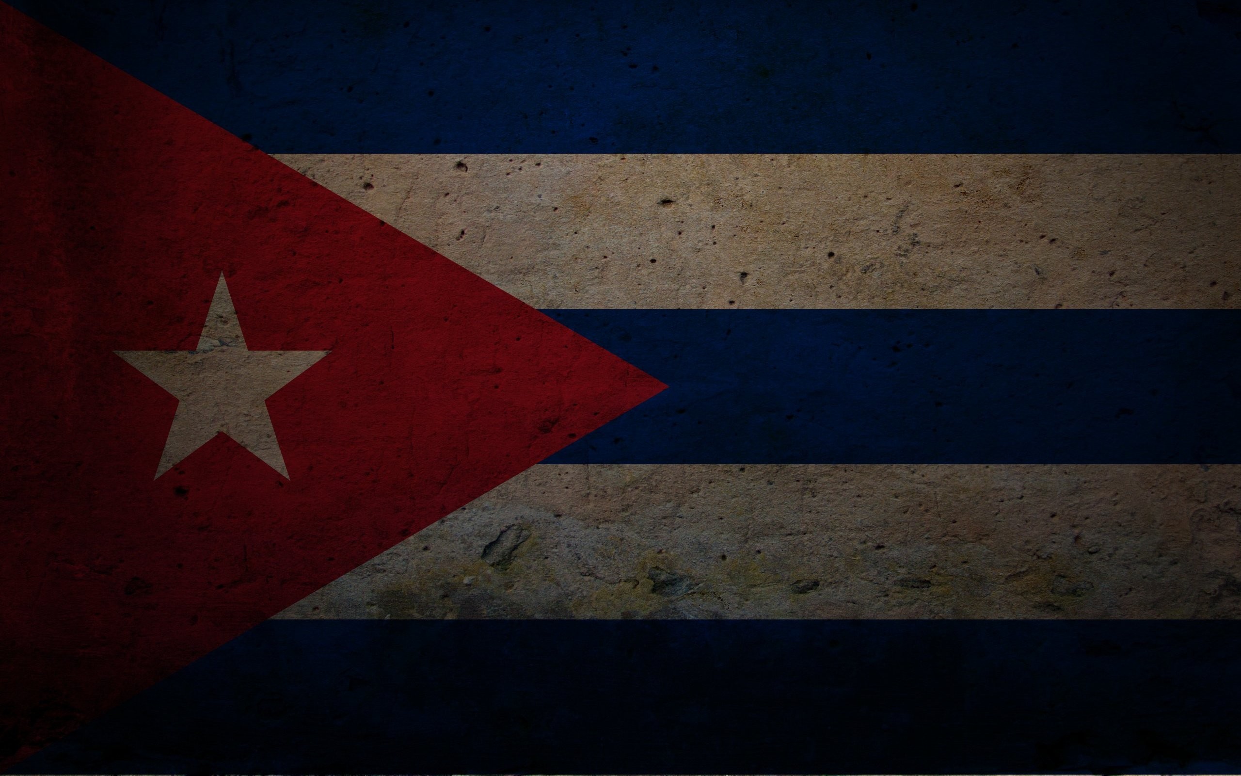 2560x1600 ... DeviantArt: More Like Cuban Flag Wallpaper by maxxxy ...