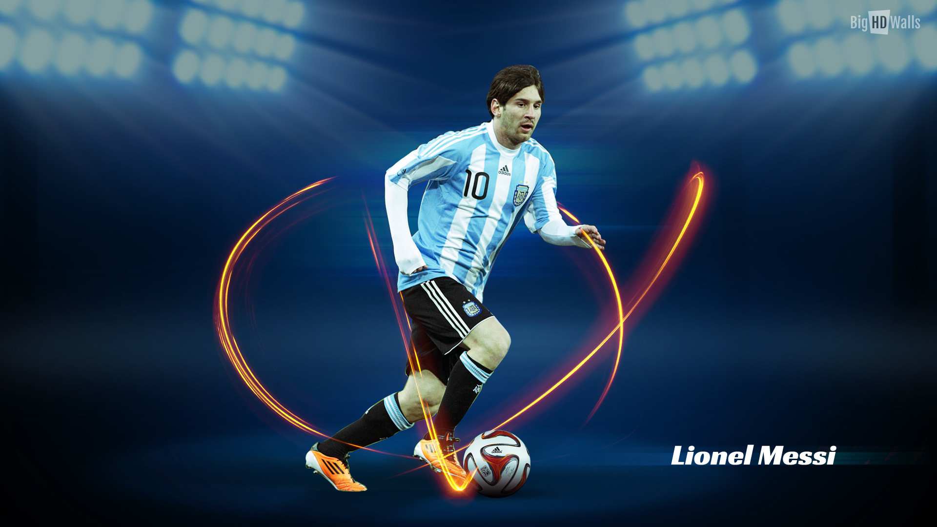 1920x1080 Messi Argentina HD 2015 Wallpaper