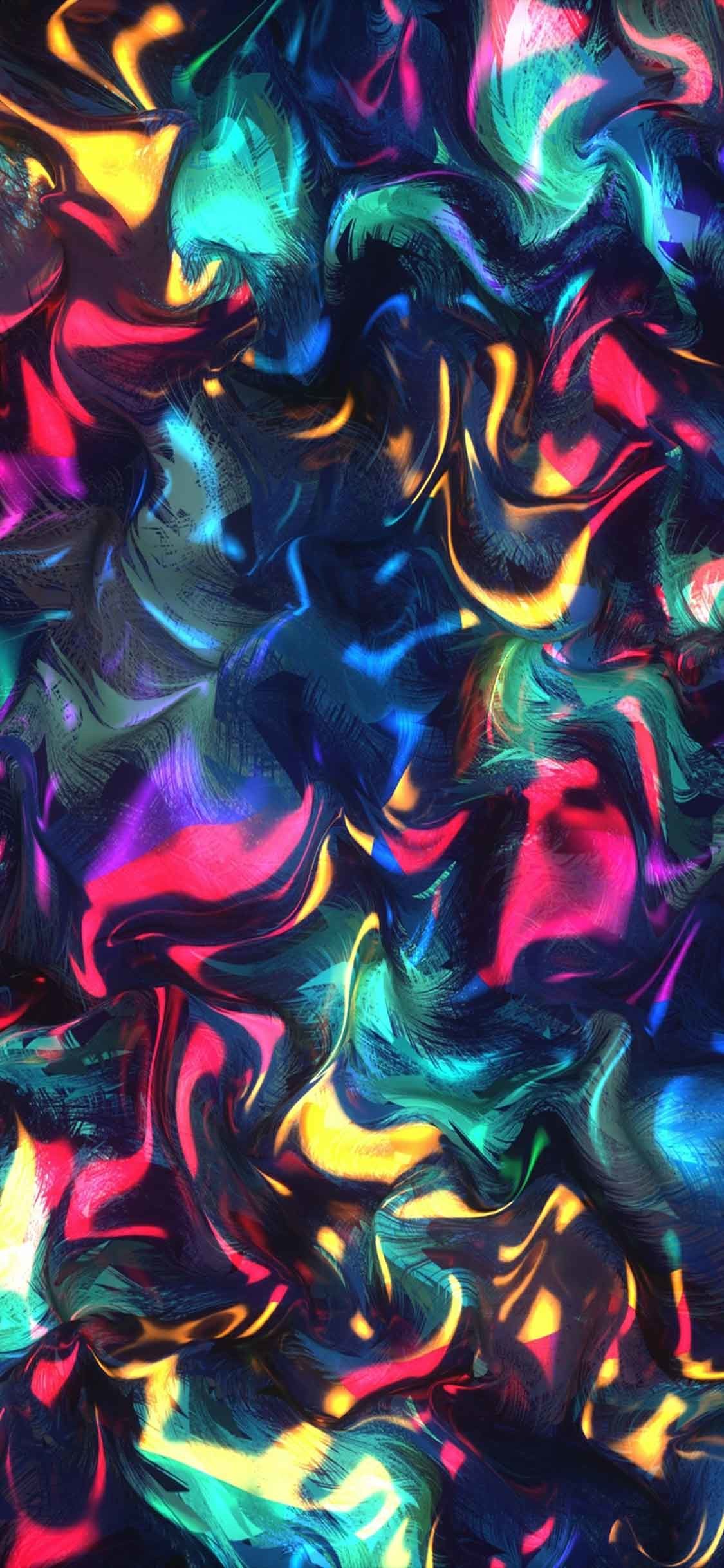 1125x2436 Cool-colorful-iPhone-X-Wallpaper-HD