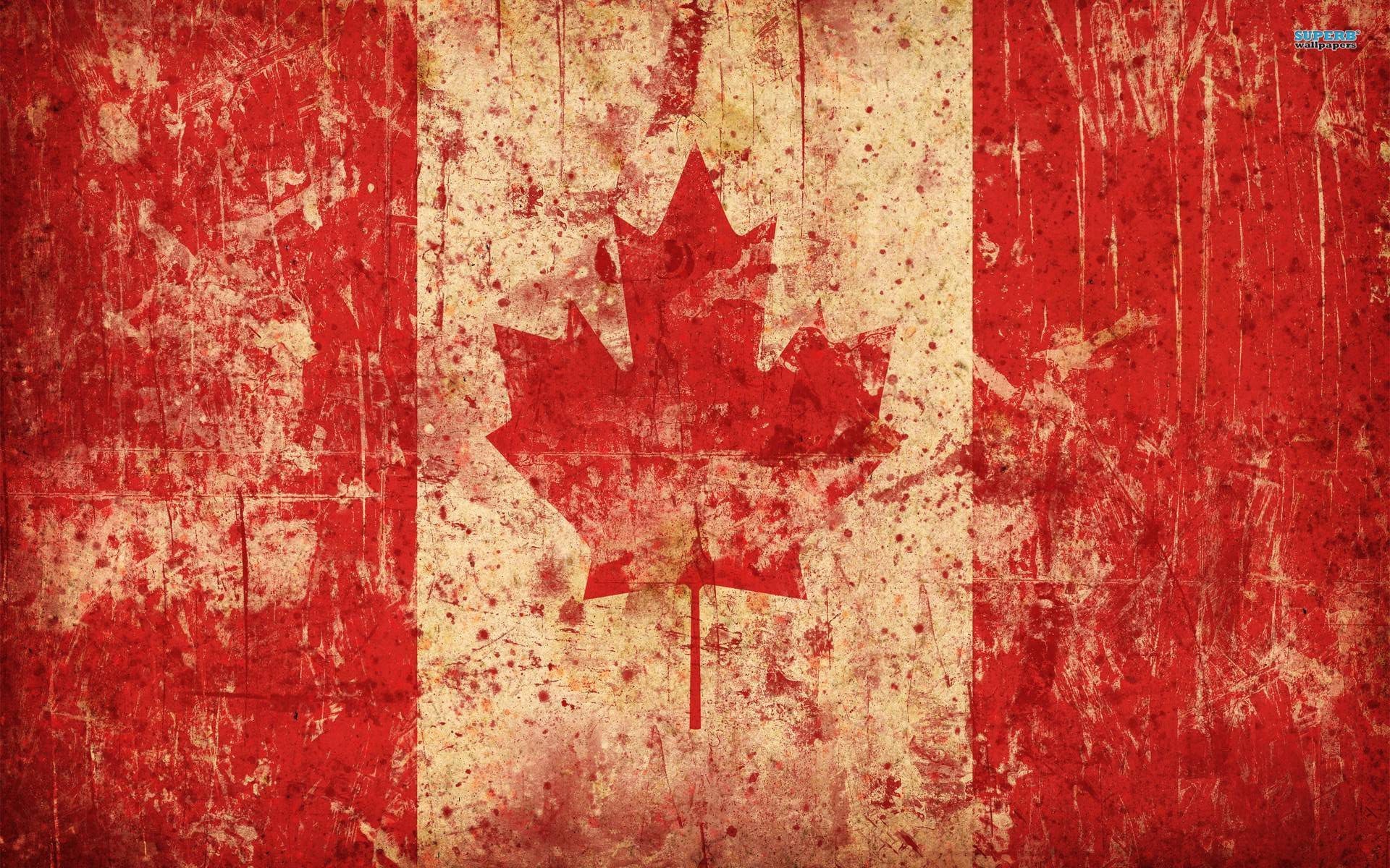 1920x1200 Grunge Canadian flag : Desktop and mobile wallpaper : Wallippo