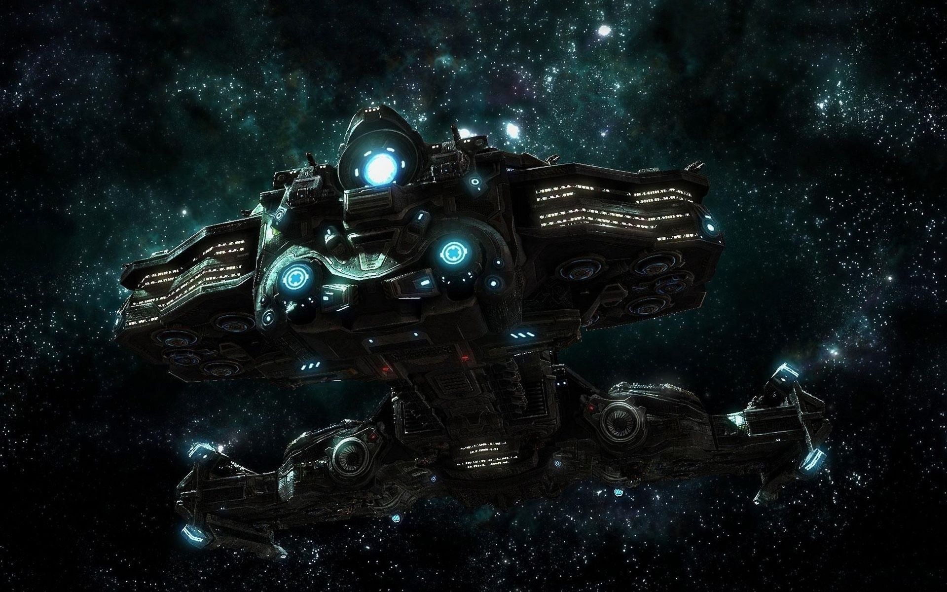 1920x1200 Starcraft pc spacescape science fiction sci-fi spaceship spaceships  wallpaper |  | 85457 | WallpaperUP