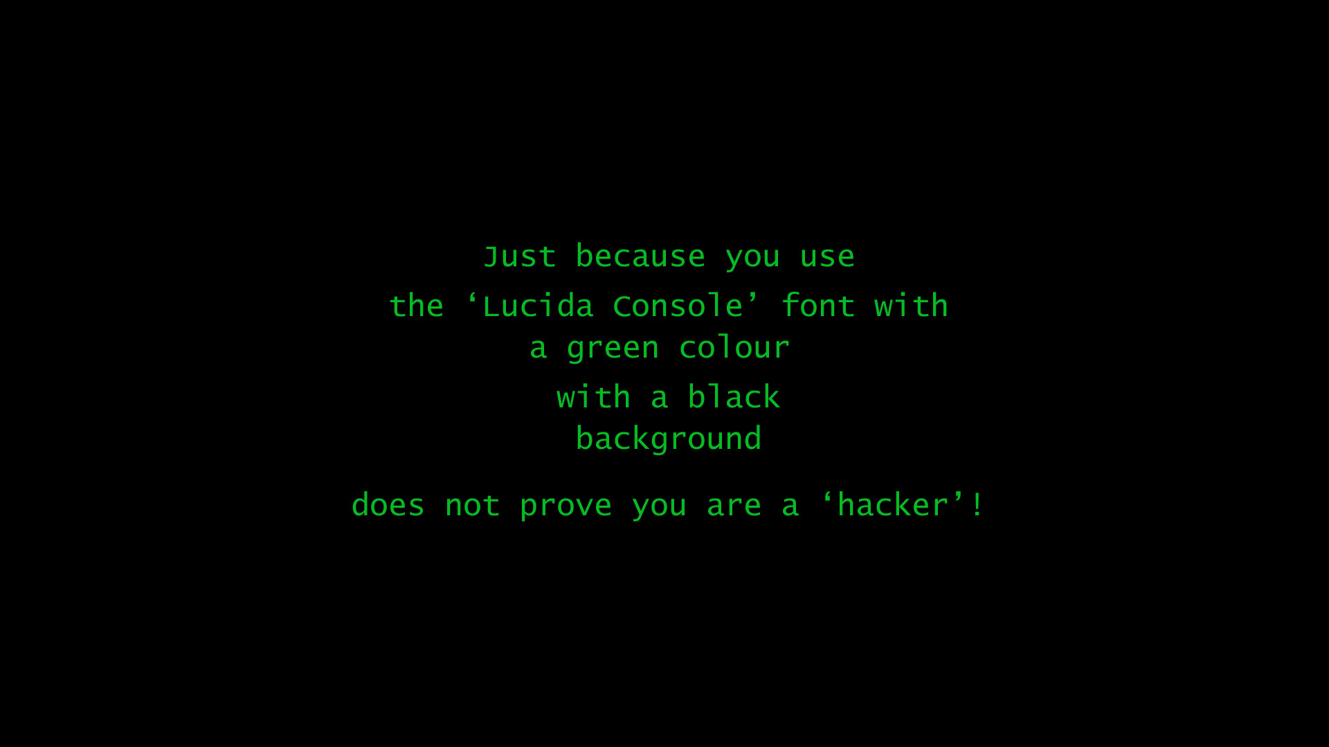 1920x1080 Hacker Black Green computer wallpaper