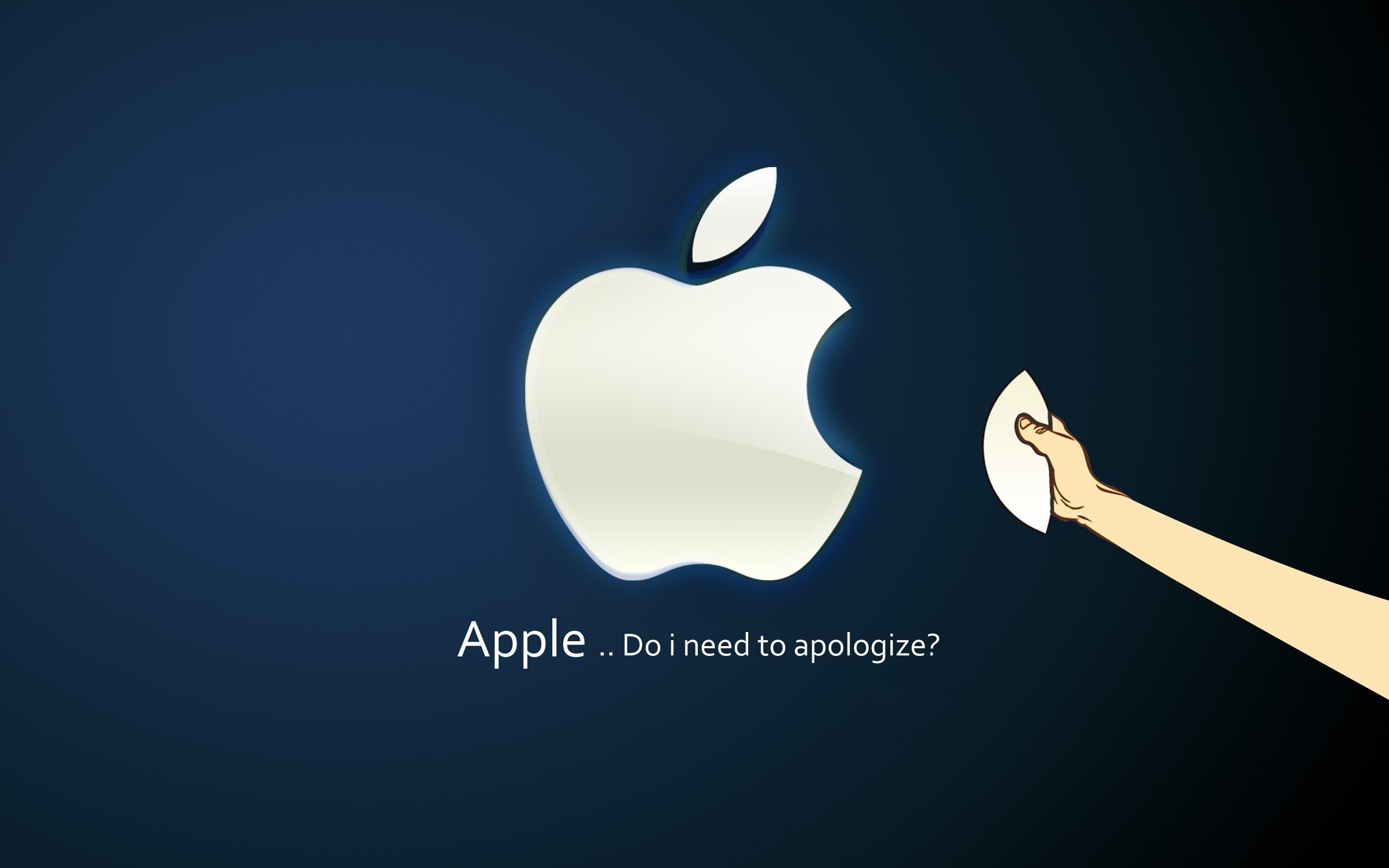 2560x1600 ... Apple Funny In High Resolution Wallpaper - HD Wallpapers ...