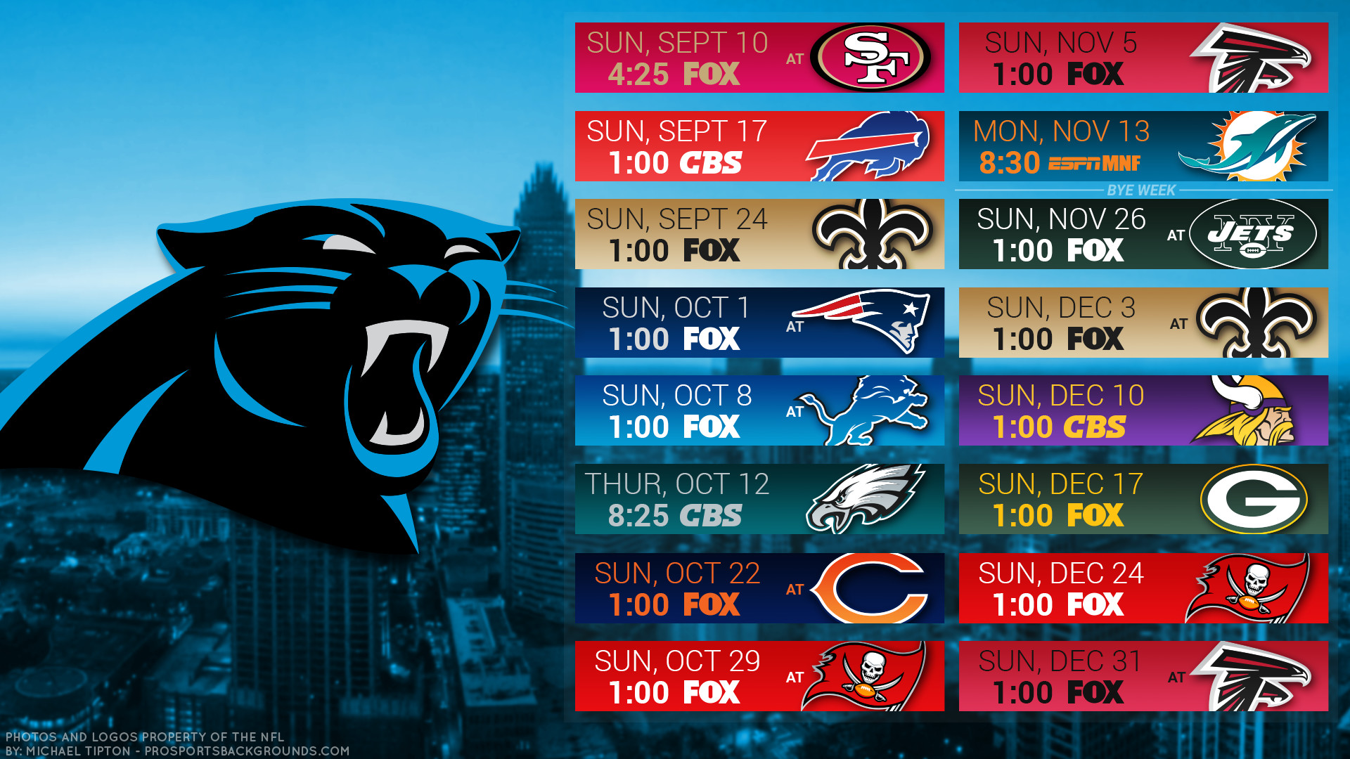 1920x1080 Carolina Panthers 2017 schedule city football logo wallpaper free pc desktop  computer ...