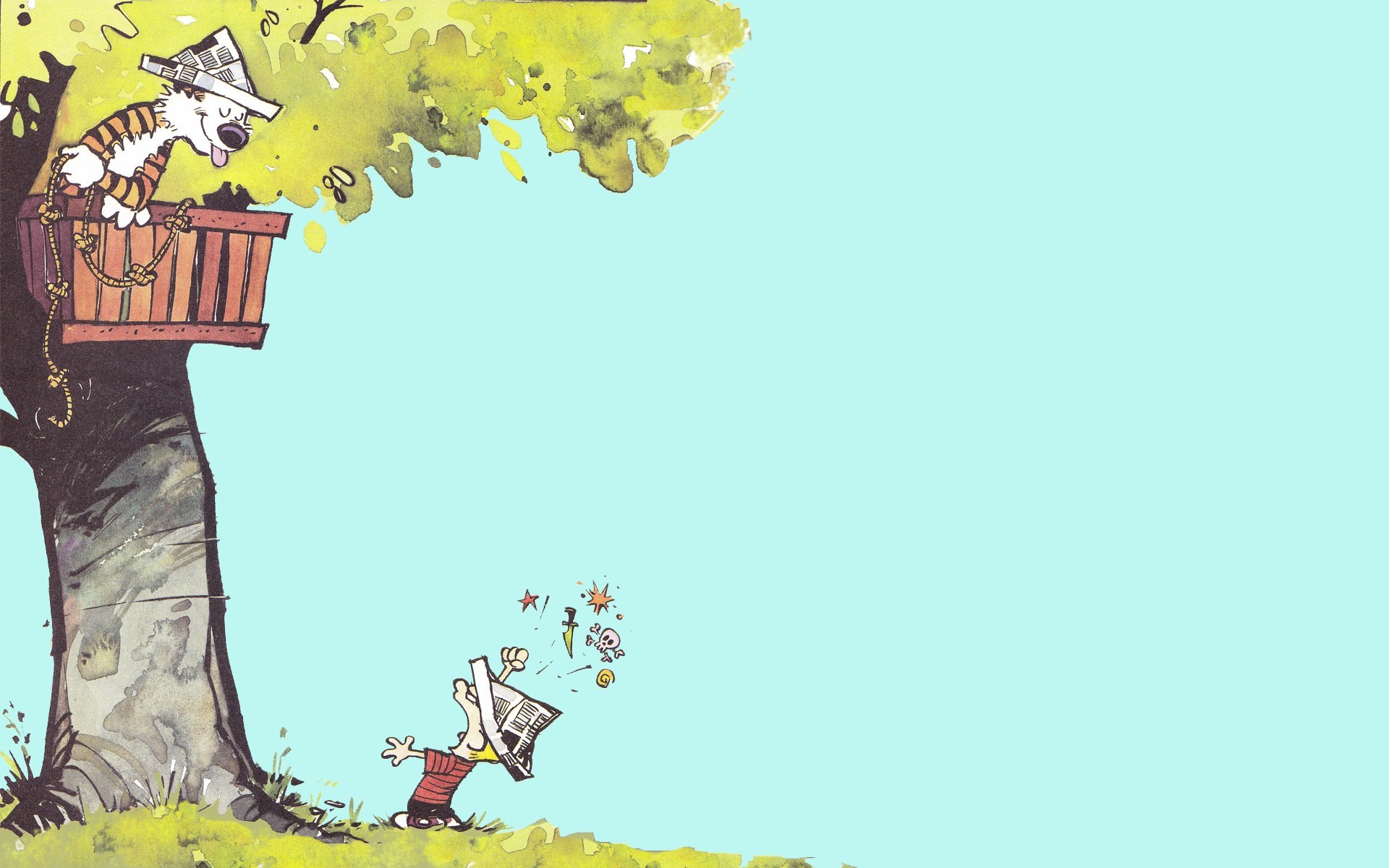 1920x1200 free desktop pictures calvin and hobbes - calvin and hobbes category