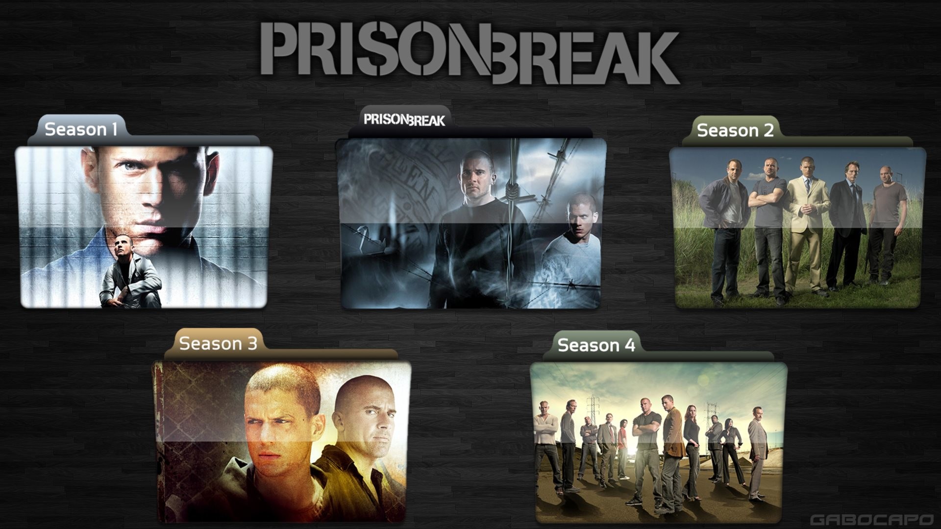 1920x1080 HD Wallpaper: Prison Break TV Series fan art