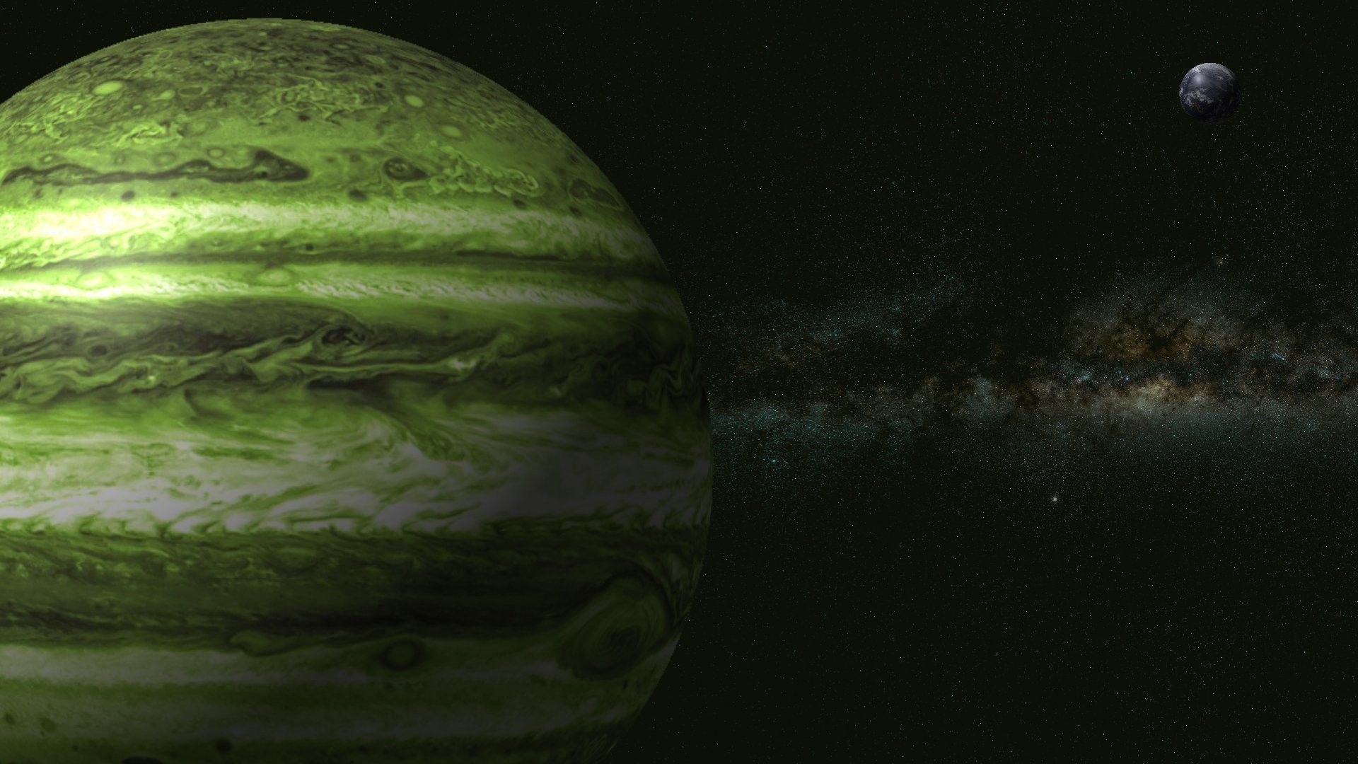 1920x1080 universe star jupiter satellite planet