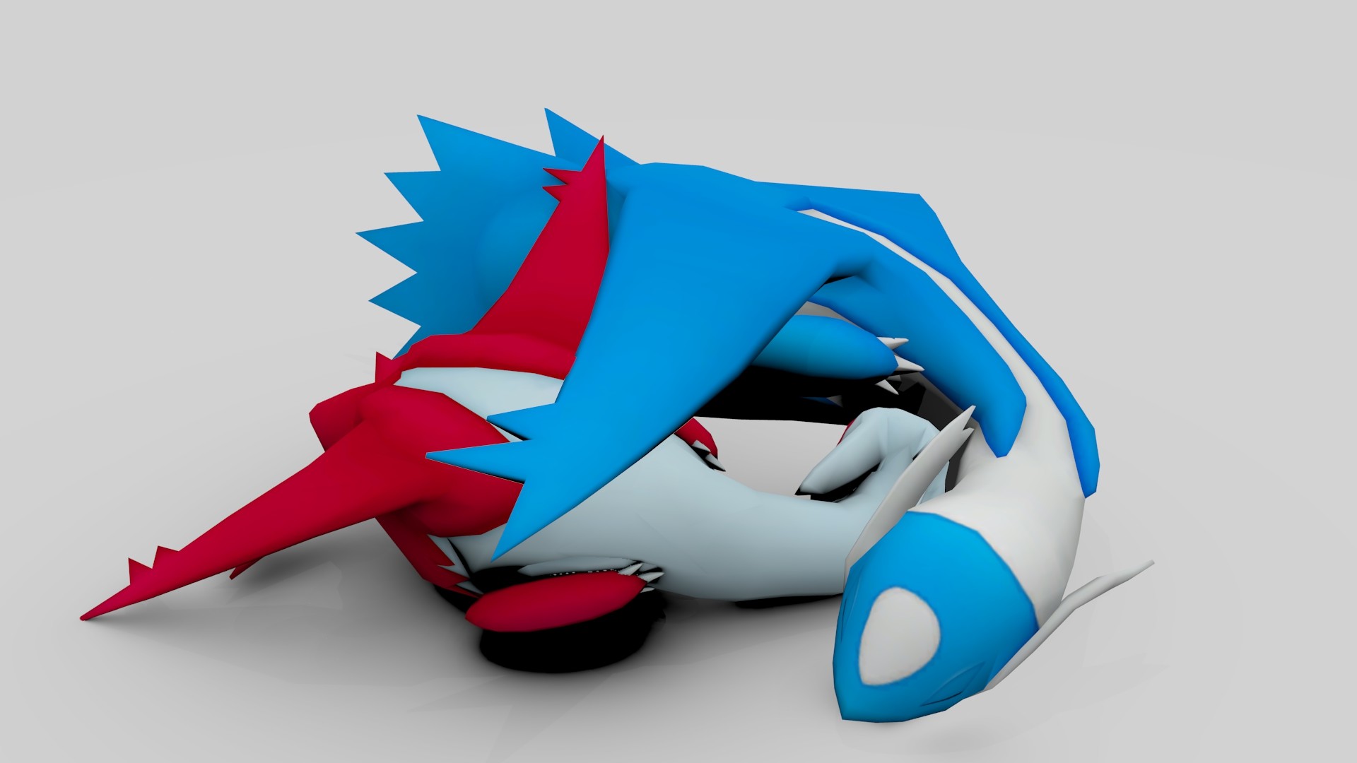 1920x1080 HD image of the Latios 3D Model available at ROEStudios.co.uk