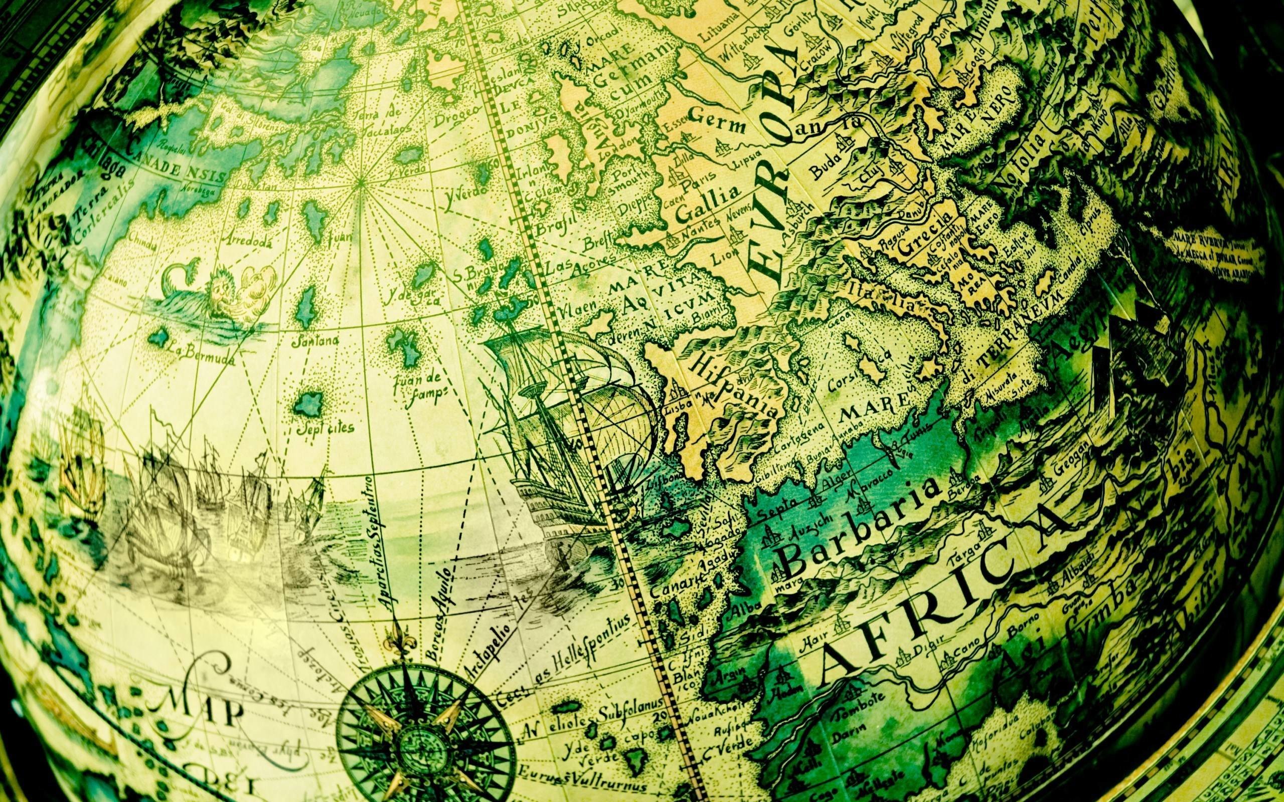 2560x1600 Africa Map Wallpaper Wallpapersafari . Old World ...