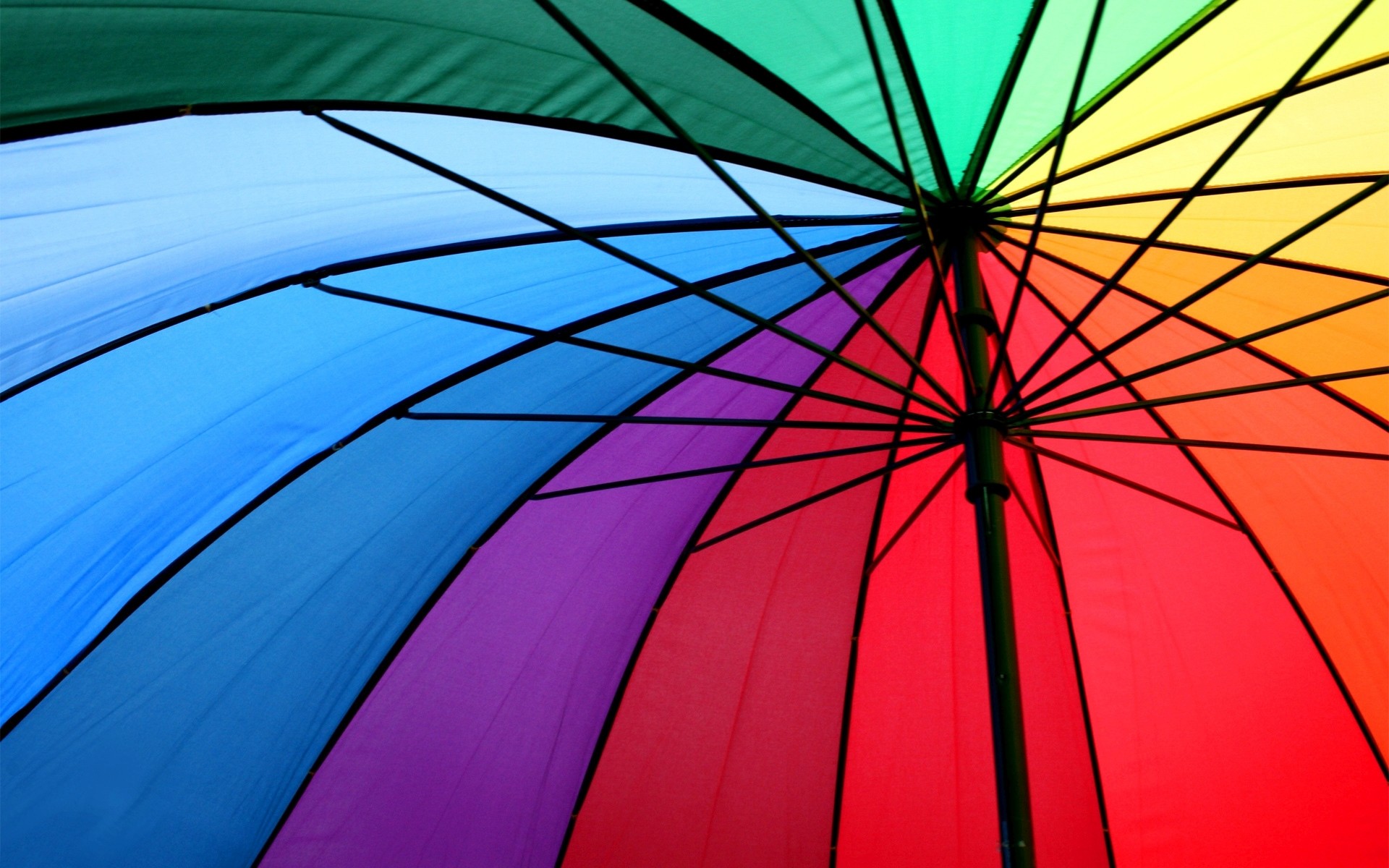 1920x1200 Colorful Umbrella Wallpaper HD 8254