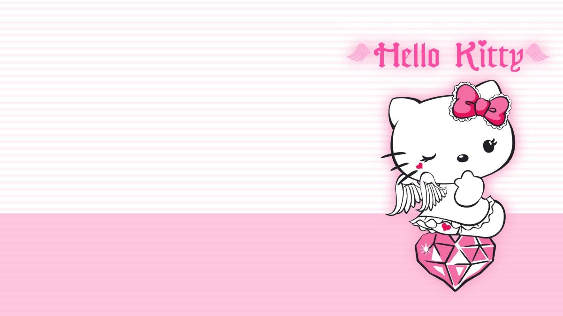 1920x1080 Wallpapers For > Black Hello Kitty Backgrounds For Computers