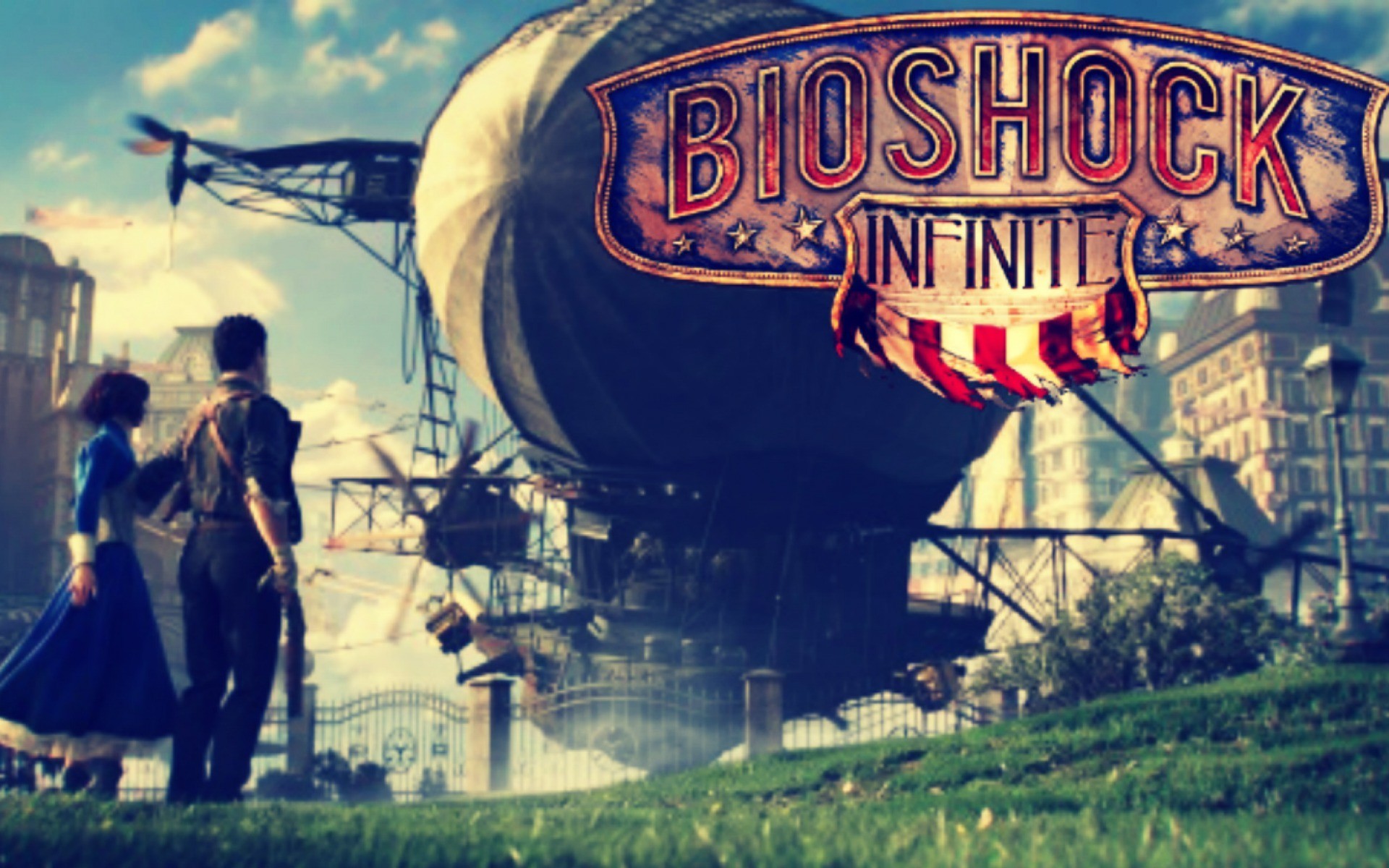1920x1200 Bioshock Infinite Logo Wallpaper