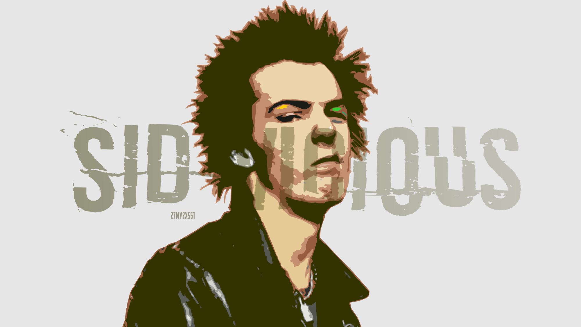 2000x1125 Music - Sex Pistols Sid Vicious Punk Music Portrait Artistic Wallpaper