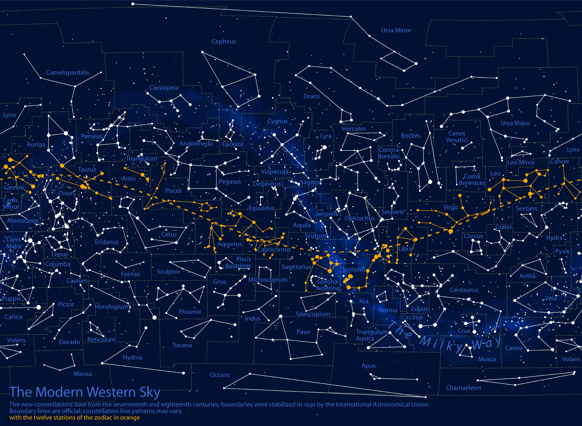 1977x1448 Wallpaper Hd Of Map Geek Constellation Charts Glow In The Dark Smartphone
