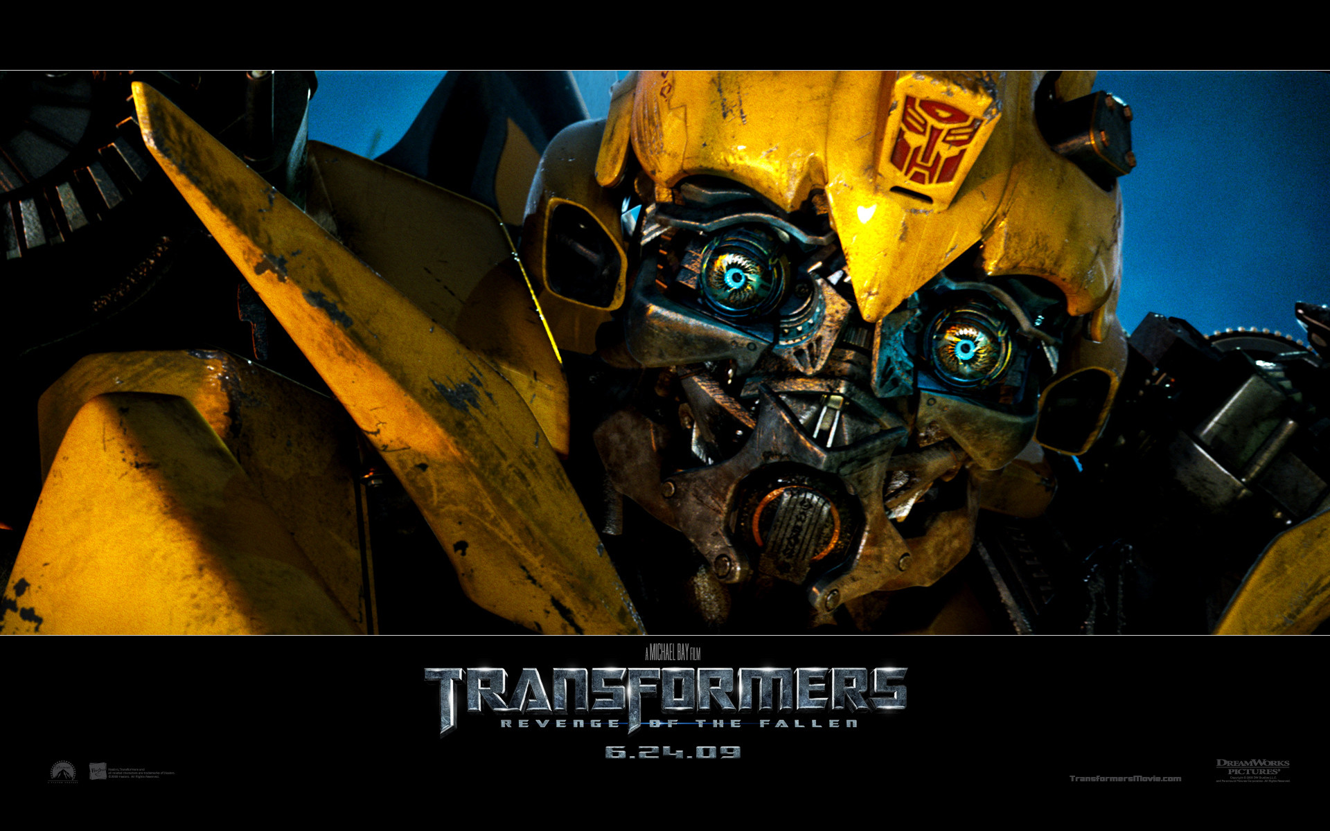 1920x1200 "Transformers Bumblebee" Nail Look