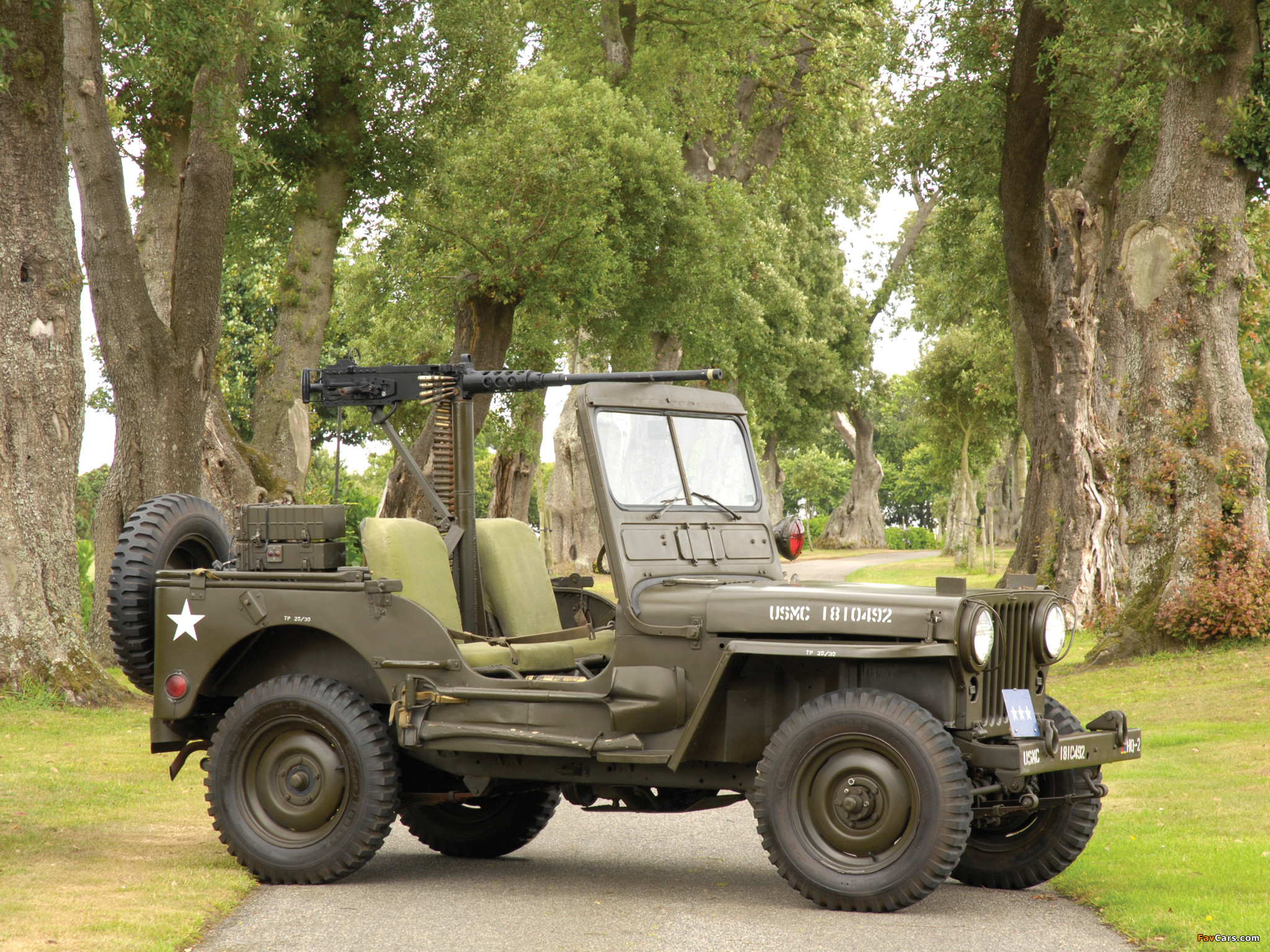 2048x1536 Willys M38 Jeep (MC) 1950–52 wallpapers (2048 x 1536)